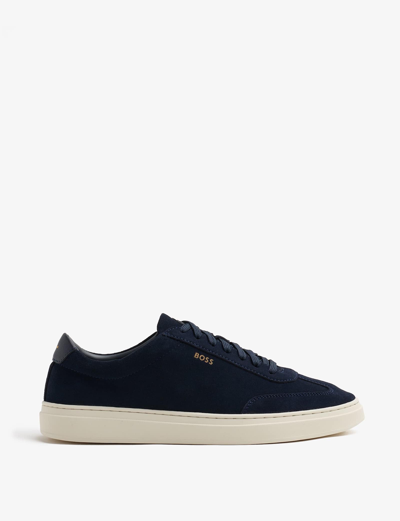 Suede Lace Up Trainers - image 2