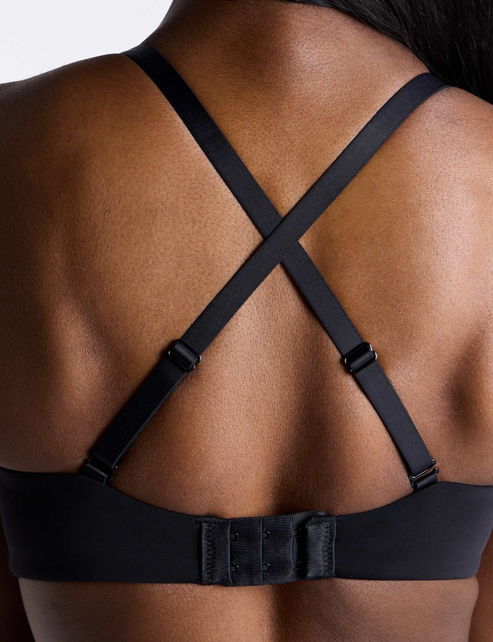 Non-Wired Microfibre Plunge Bra (B-DD) - image 4