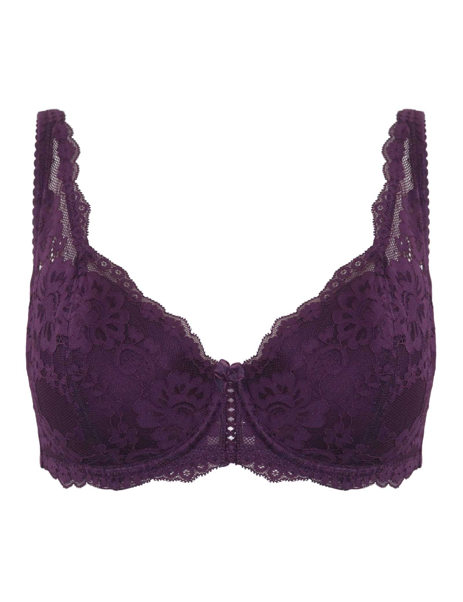 Fleur Lace Lightly Padded Total Support Bra - image 3