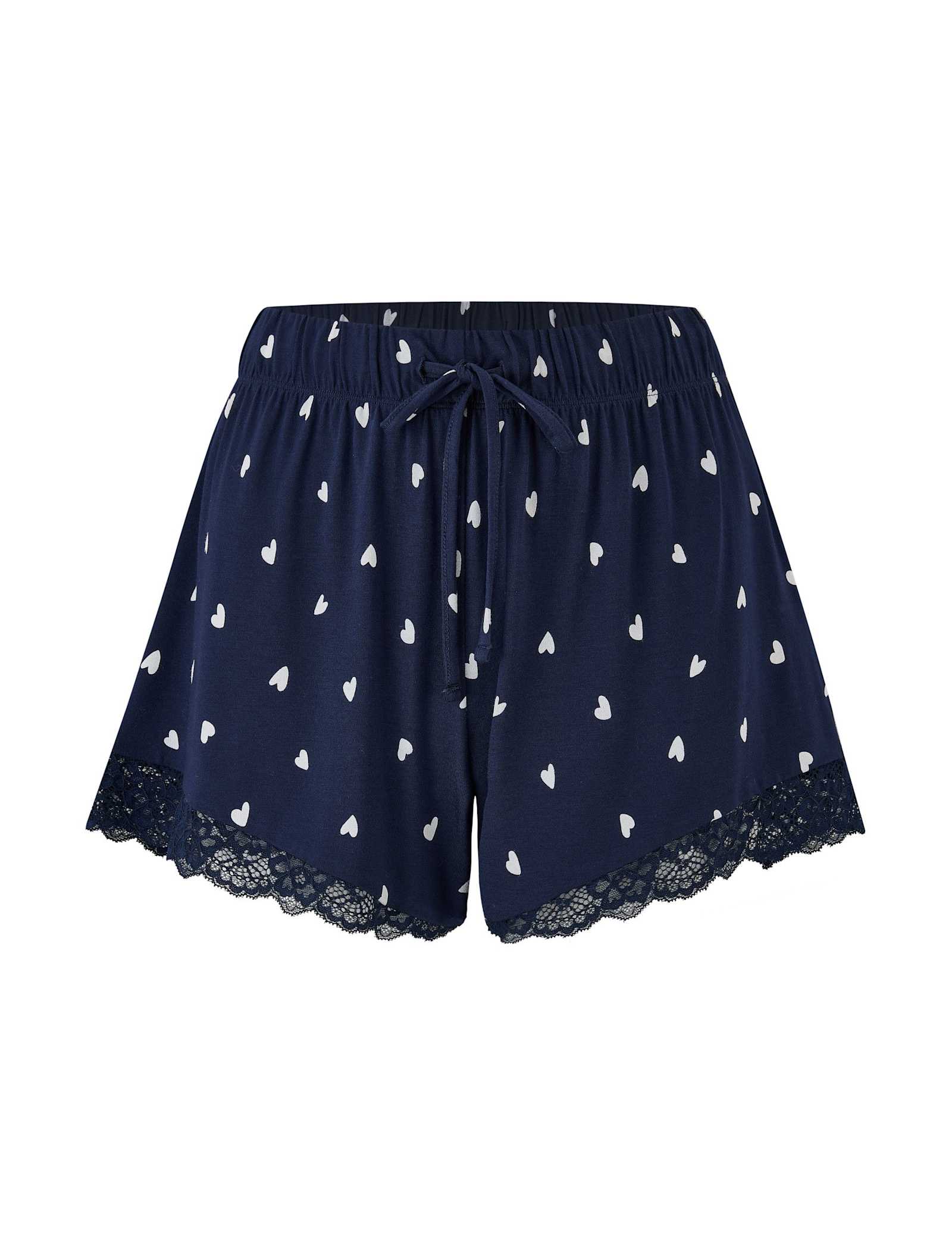 Sofa Loves Lace Trim Pyjama Shorts - image 1