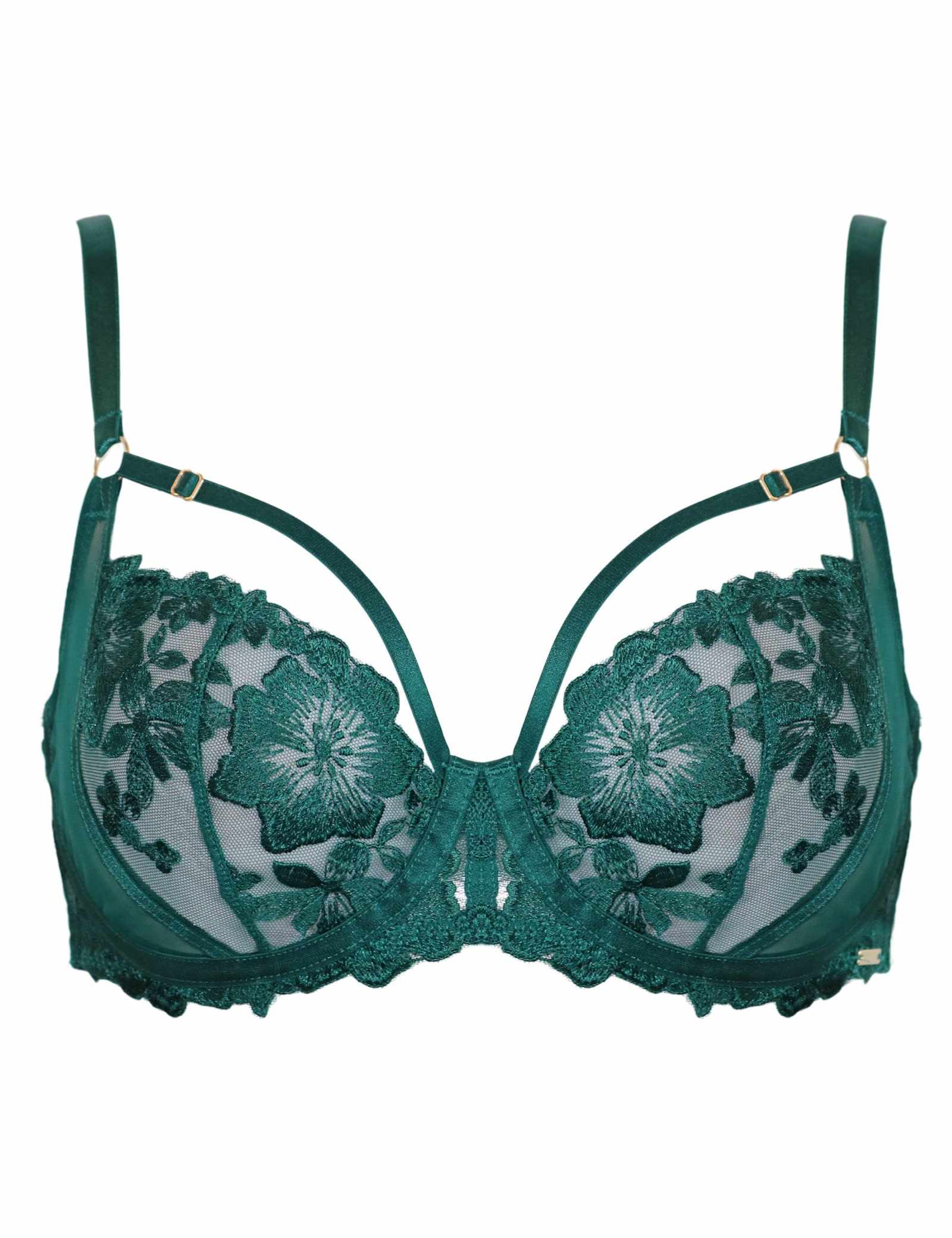 India Lace Wired Balcony Bra - image 3