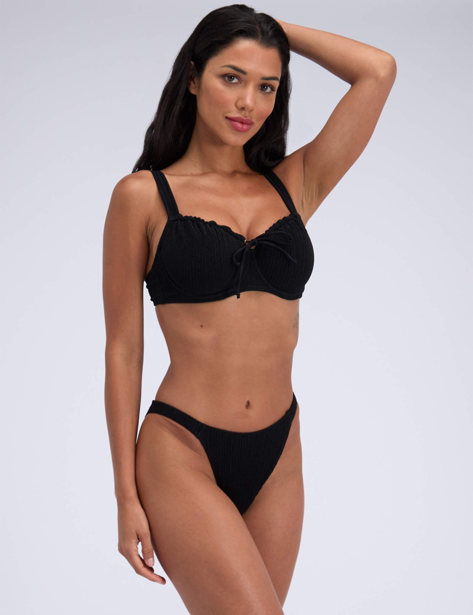 Amalfi Textured Wired Bikini Top (B-FF) - image 4