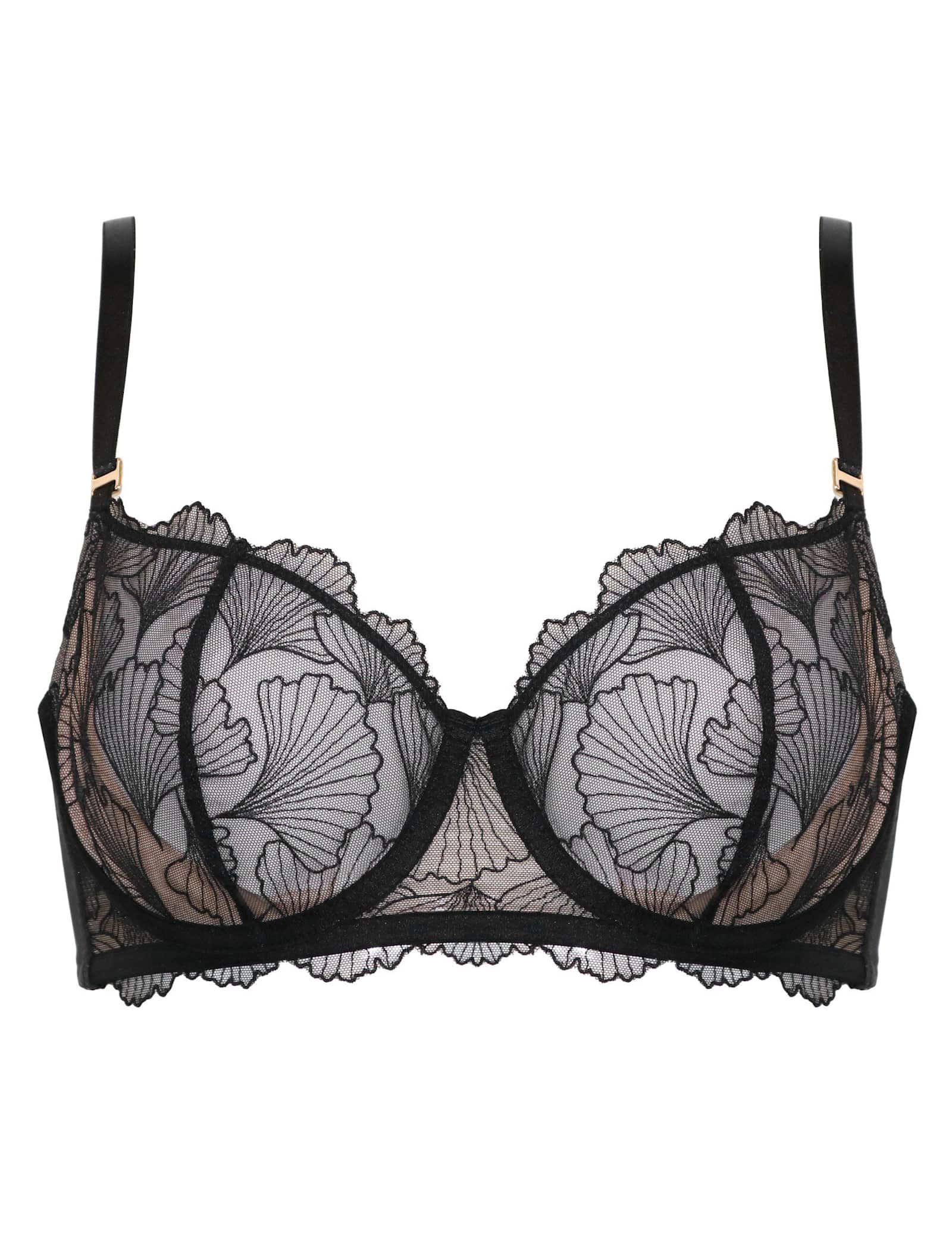 Ember Embroidered Lace Bra - image 1
