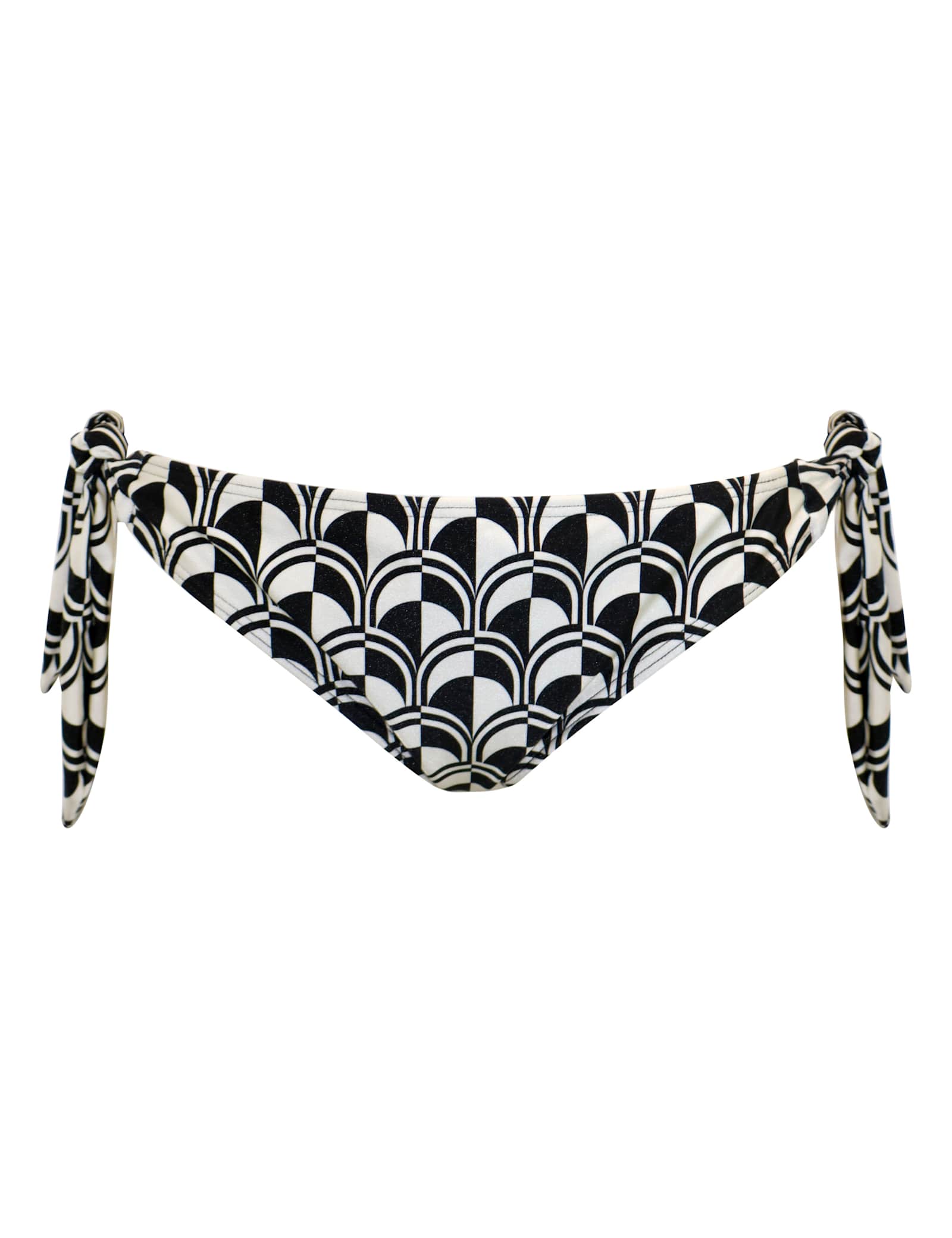 Casablanca Printed Tie Side Bikini Bottoms - image 1