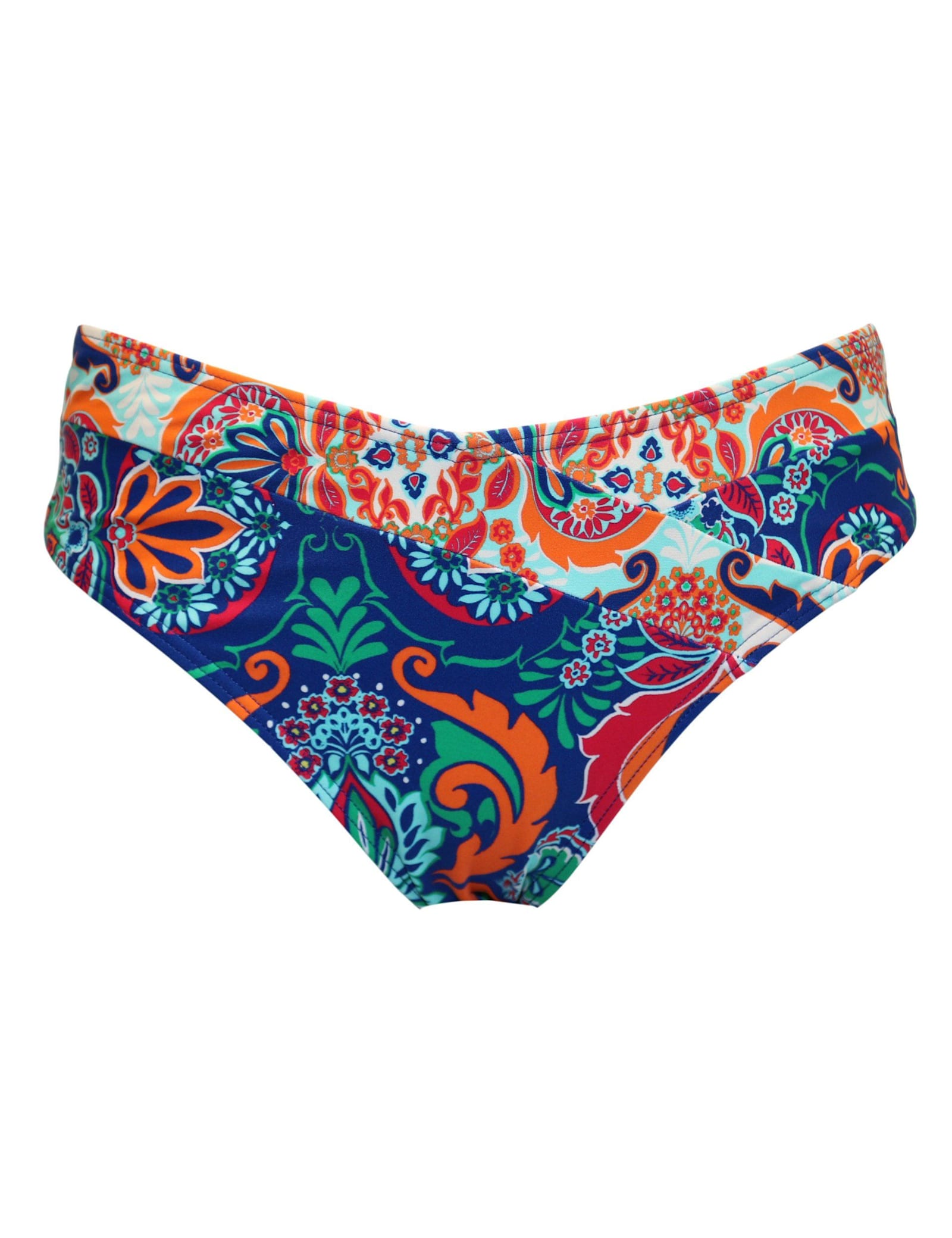 Venice Beach Printed High Leg Bikini Bottoms - image 1