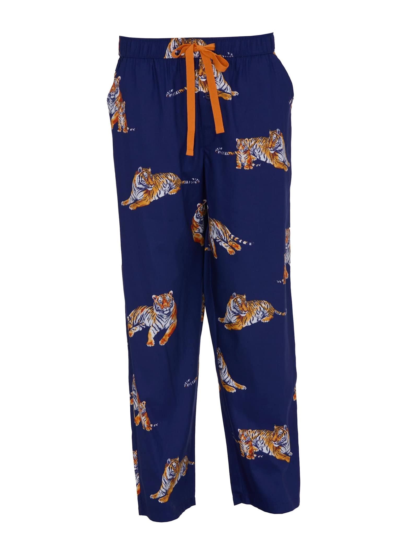 Cotton Modal Tiger Print Pyjama Bottoms - image 1
