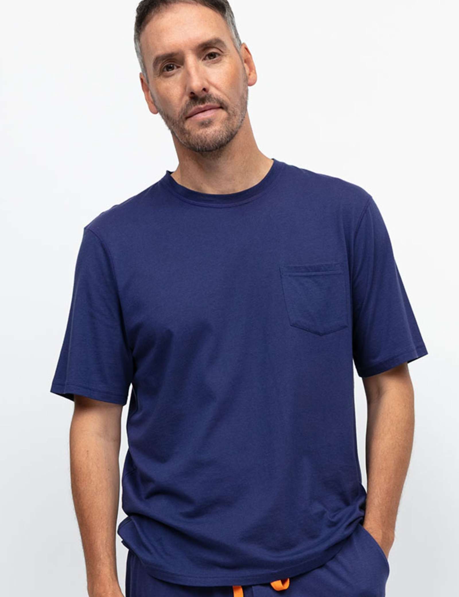 Cotton Modal Blend Pyjama Top - image 3