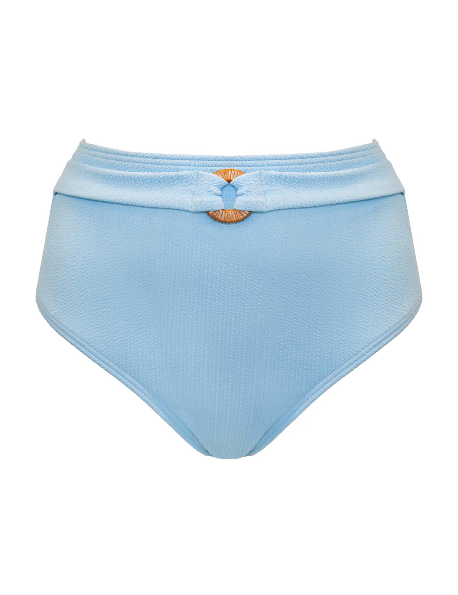 Cali Ring Detail High Waisted Bikini Bottoms - image 1
