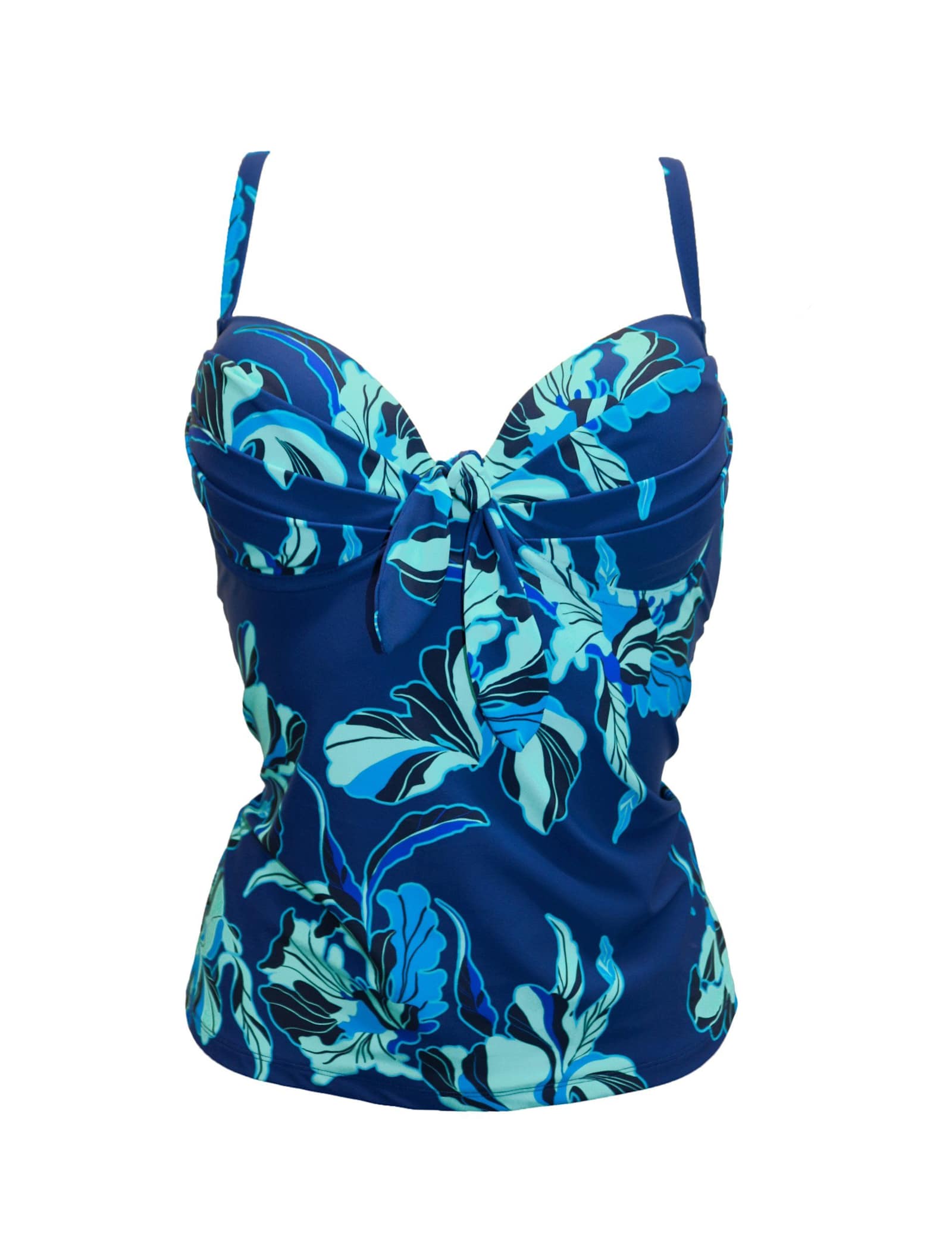 Palermo Wired Padded Tankini Top - image 1