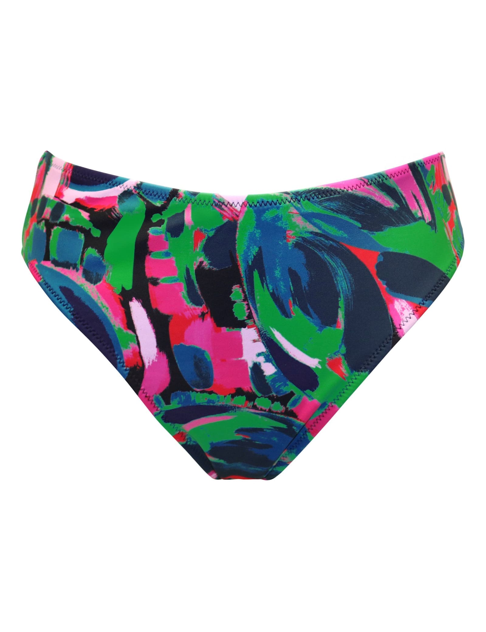 Heatwave Floral High Leg Bikini Bottoms - image 1