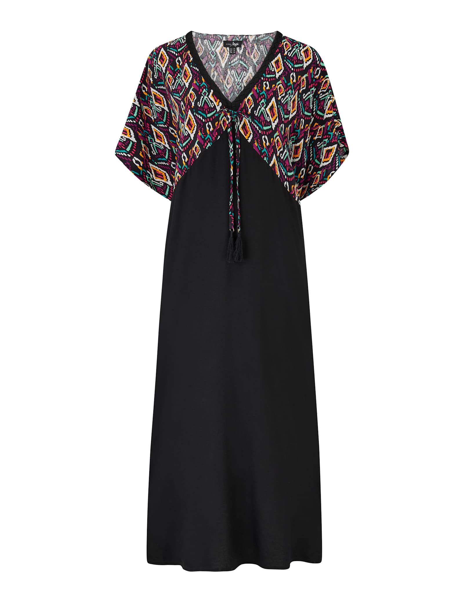 V-Neck Midaxi Kaftan - image 1