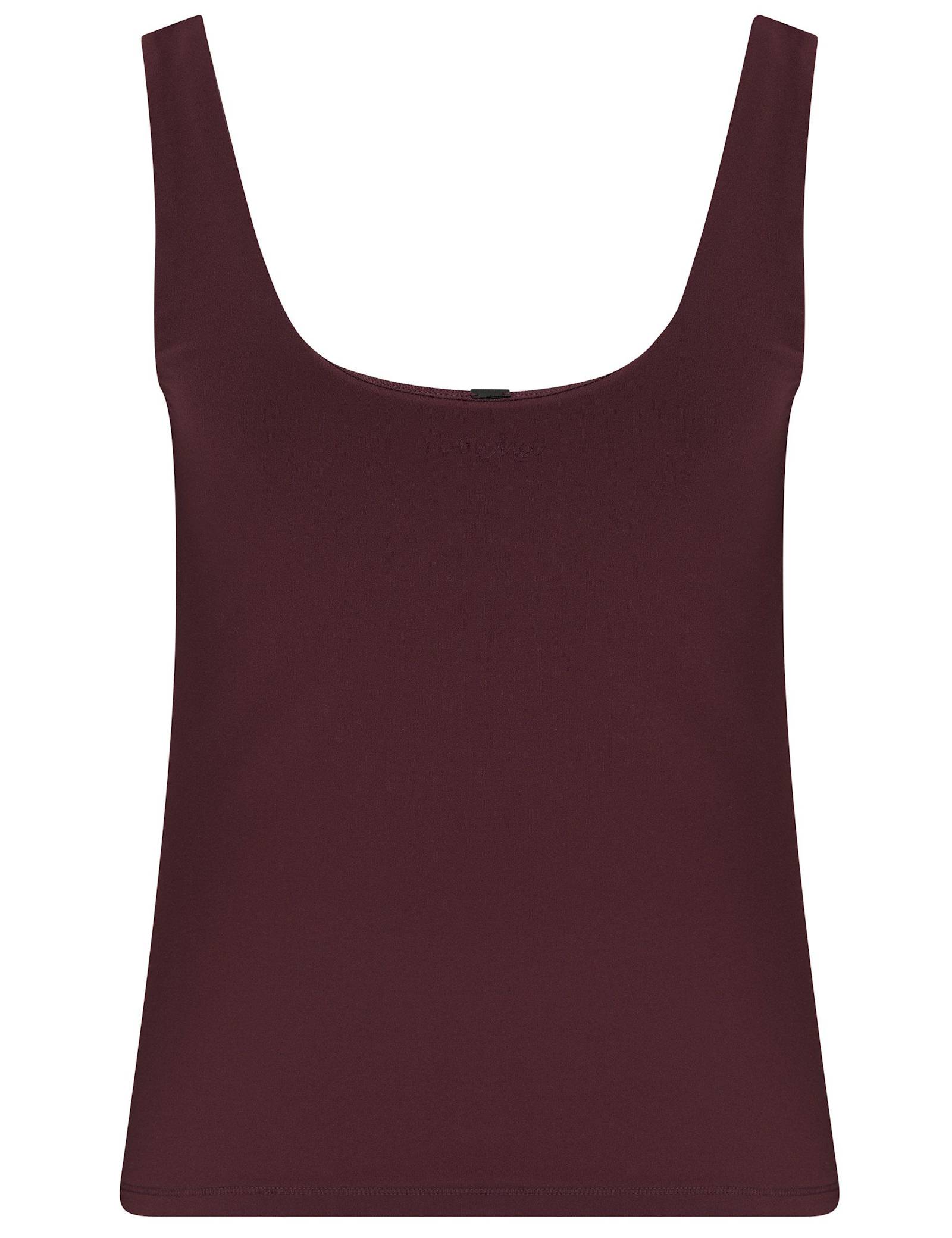 Scoop Neck Ruched Hidden Support Non Wired Vest Top - image 5