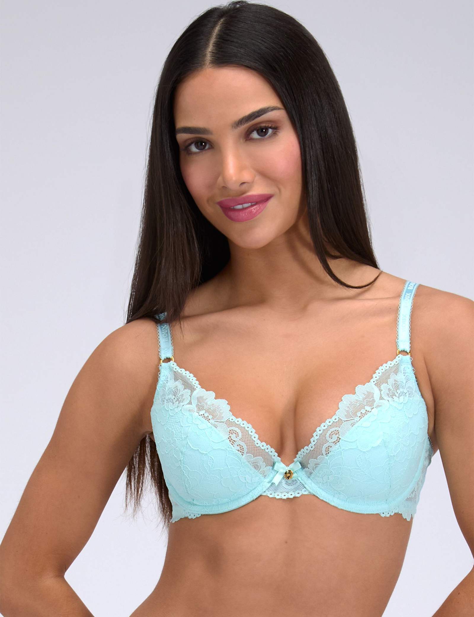 Harper Lace Wired Balconette Bra (A-E) - image 1