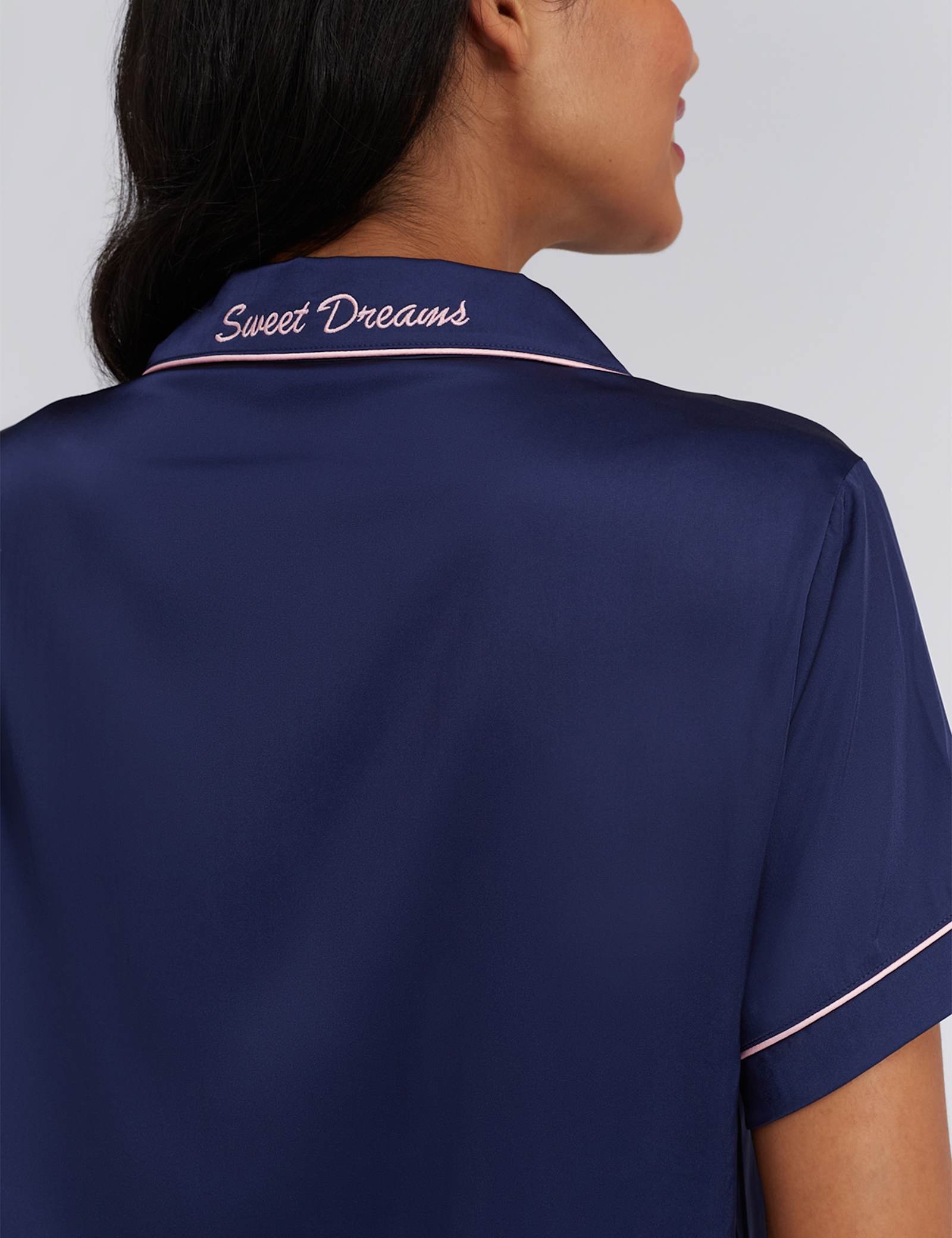 Satin Short Pyjama Set - image 3
