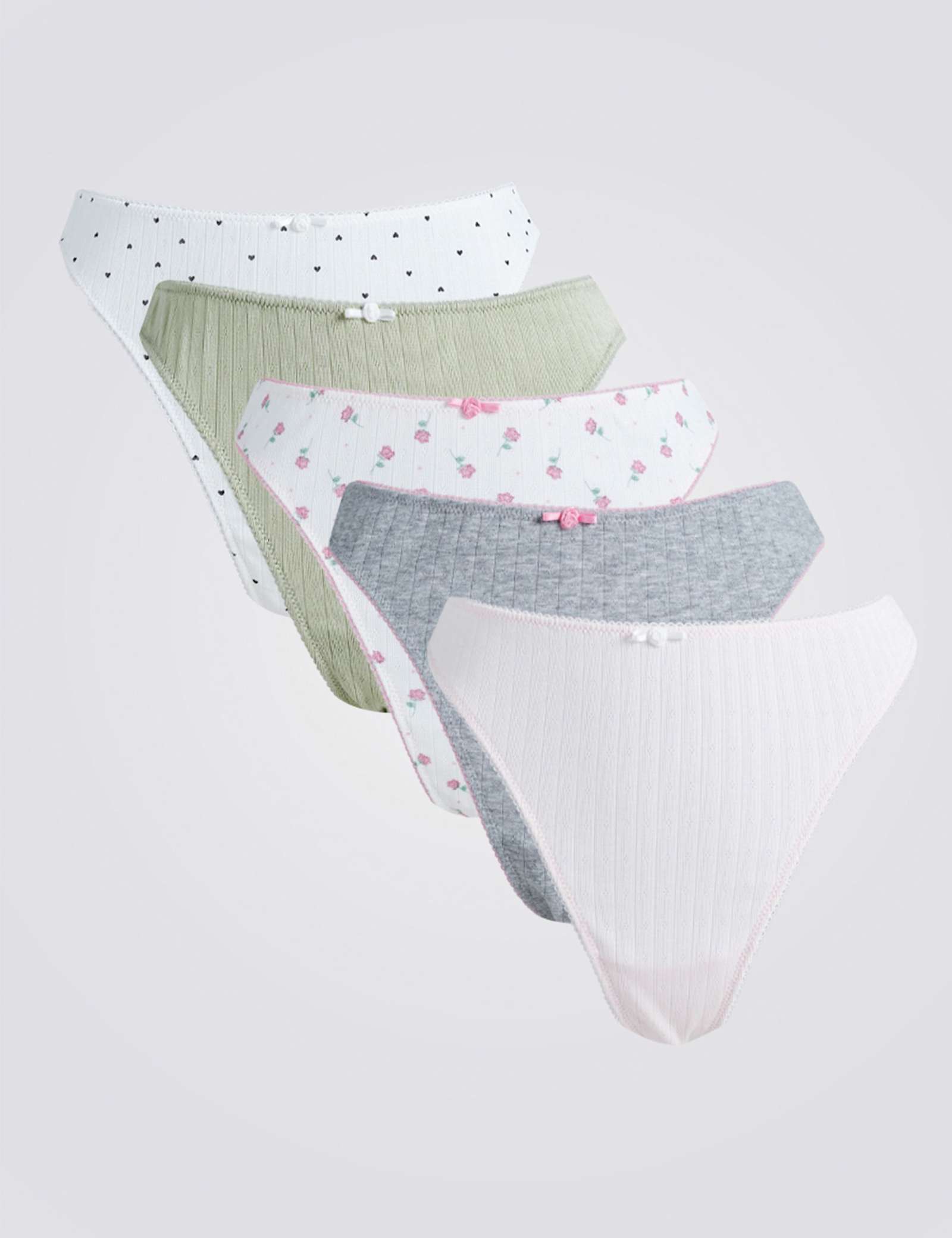 5pk Rosie Thongs - image 1