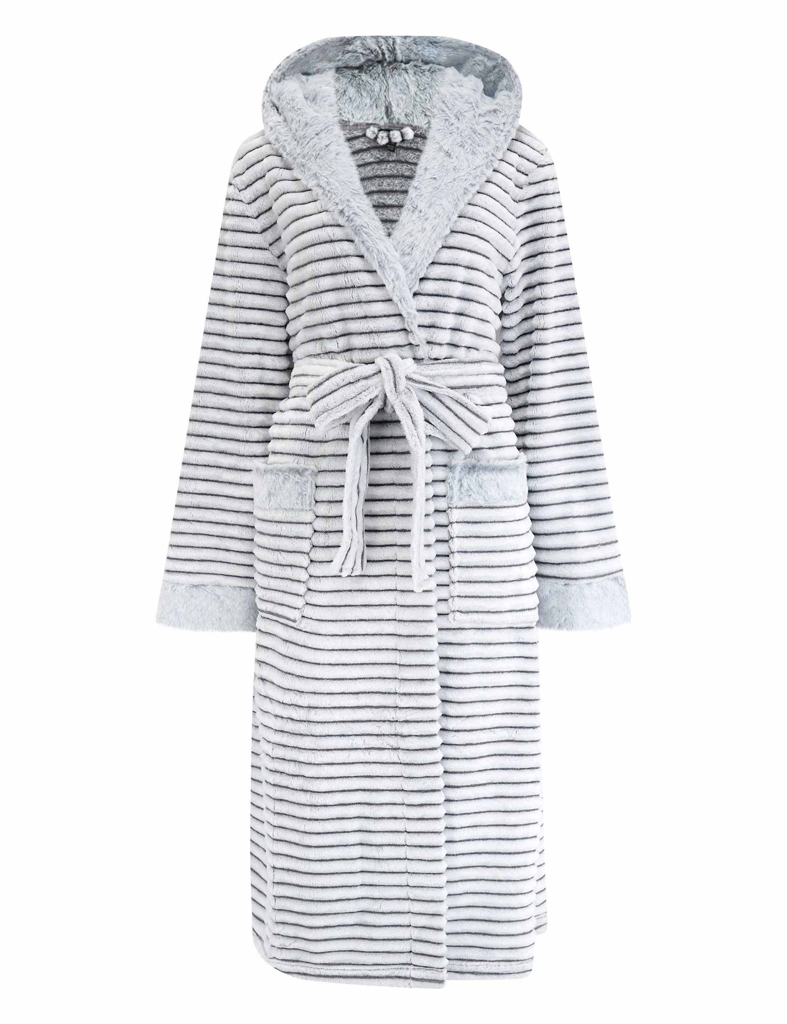Striped Dressing Gown - image 1