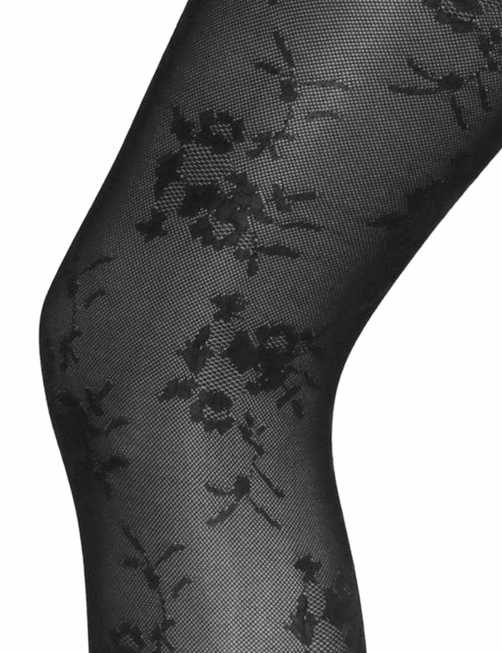 Floral Lace Tights - image 4