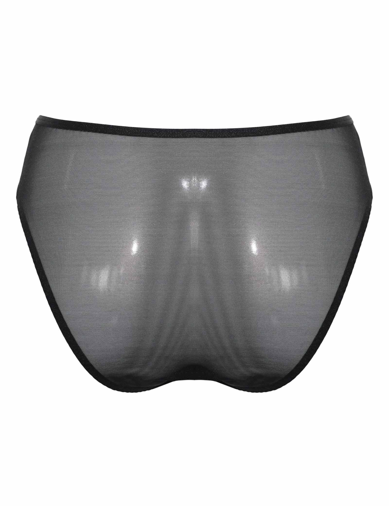 India Floral Mesh High Waisted Knickers - image 3
