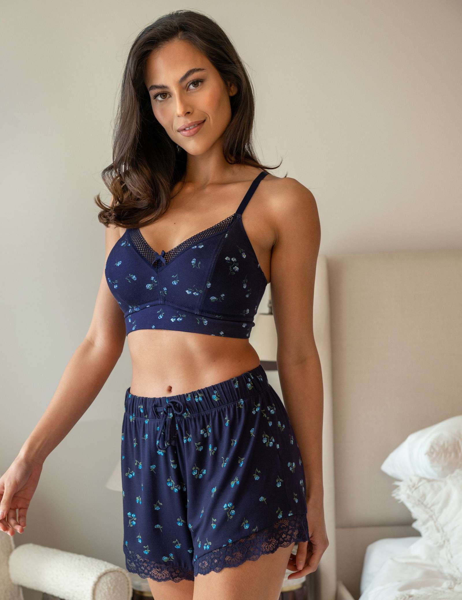 Love To Lounge Floral Non Wired Bra (A-G) - image 2