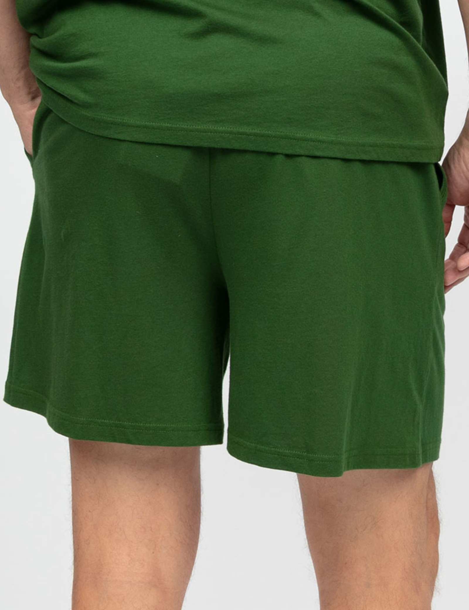 Cotton Modal Blend Knitted Pyjama Shorts - image 3
