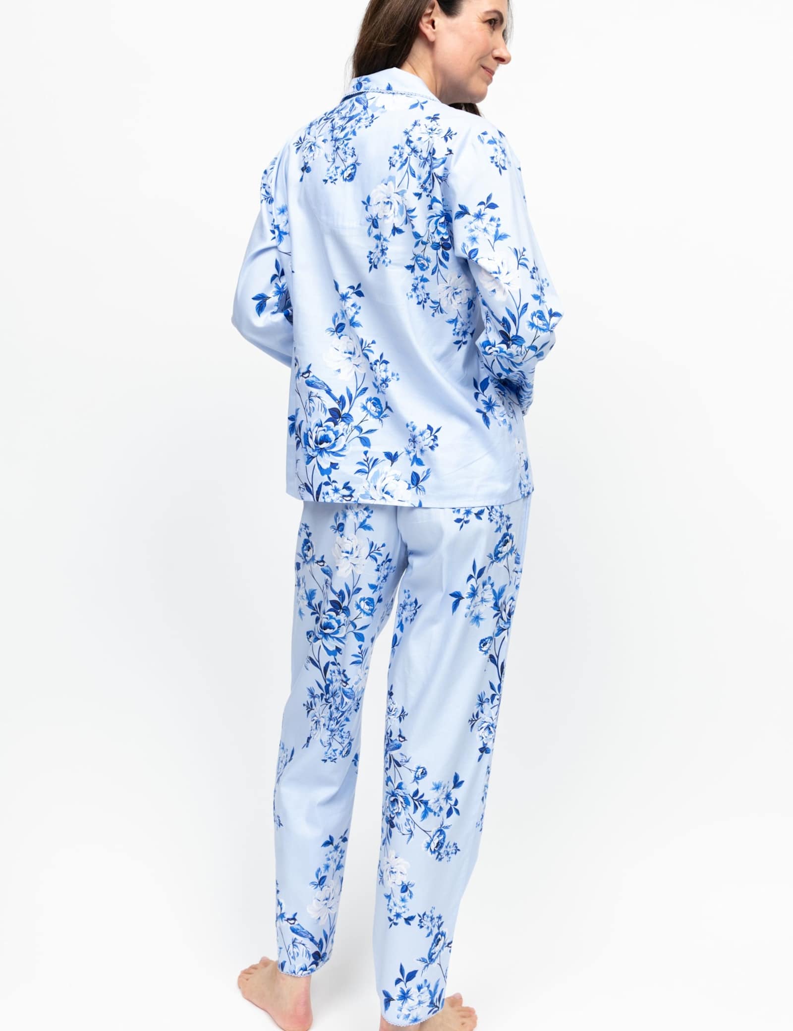 Cotton Modal Floral Pyjama Set - image 4