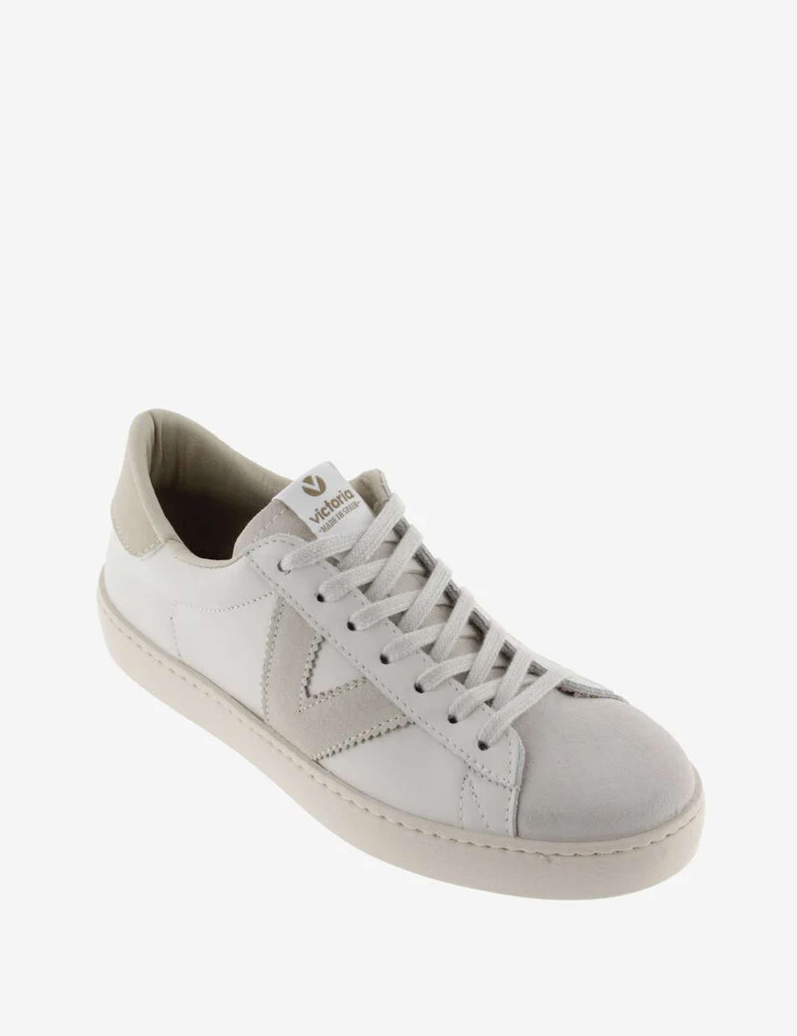 Berlin Leather Side Detail Trainers - image 5