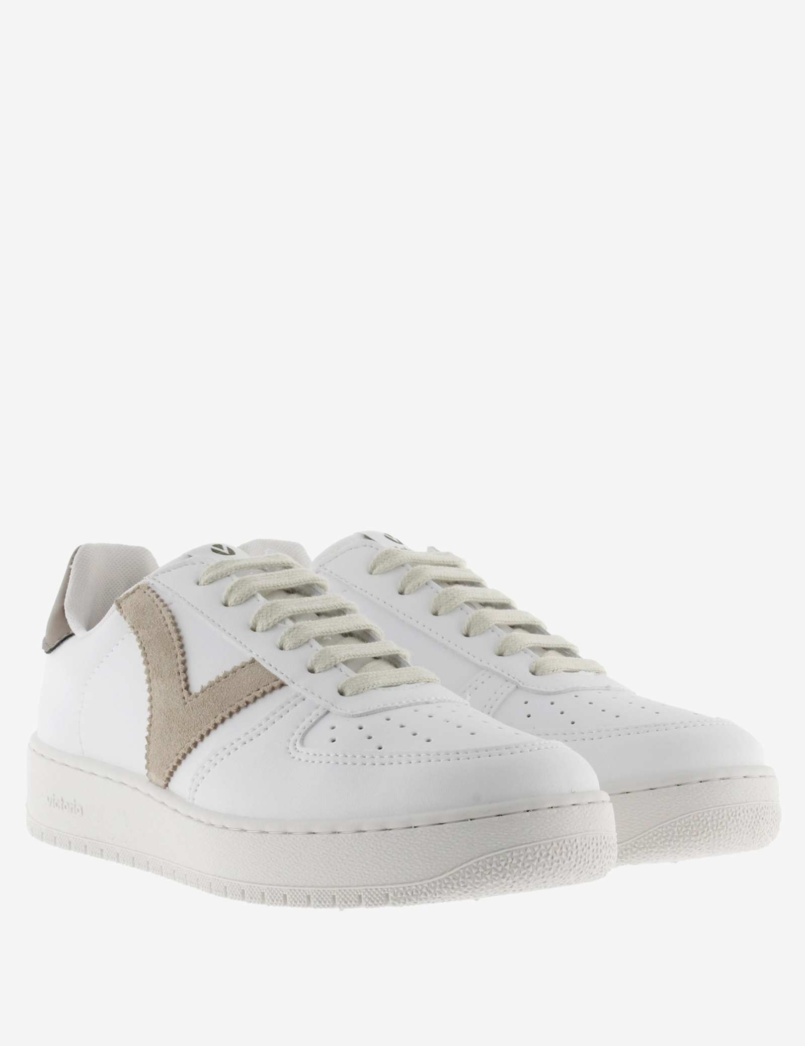 Madrid Leather Lace Up Trainers - image 2
