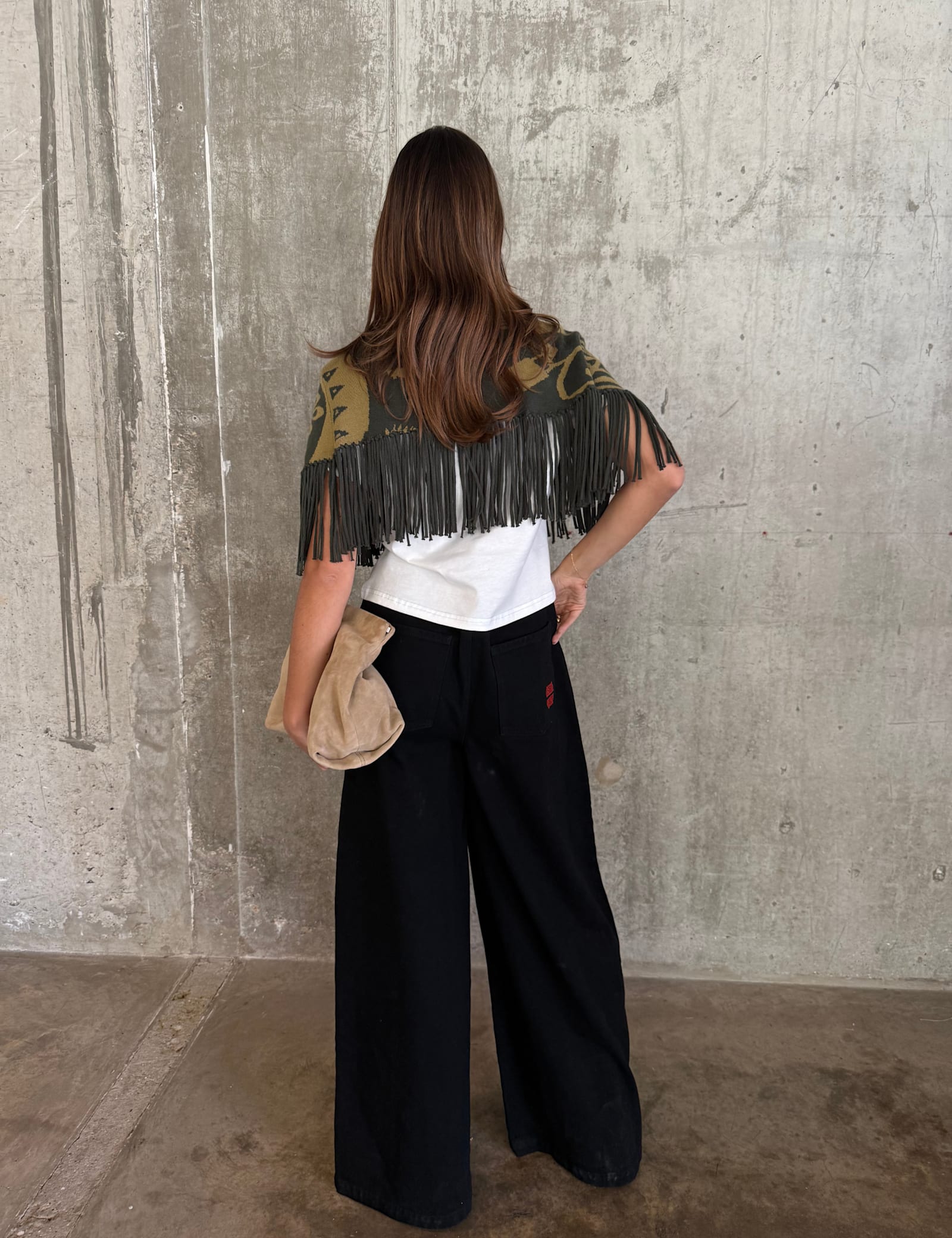 High Waisted Palazzo Jeans - image 4