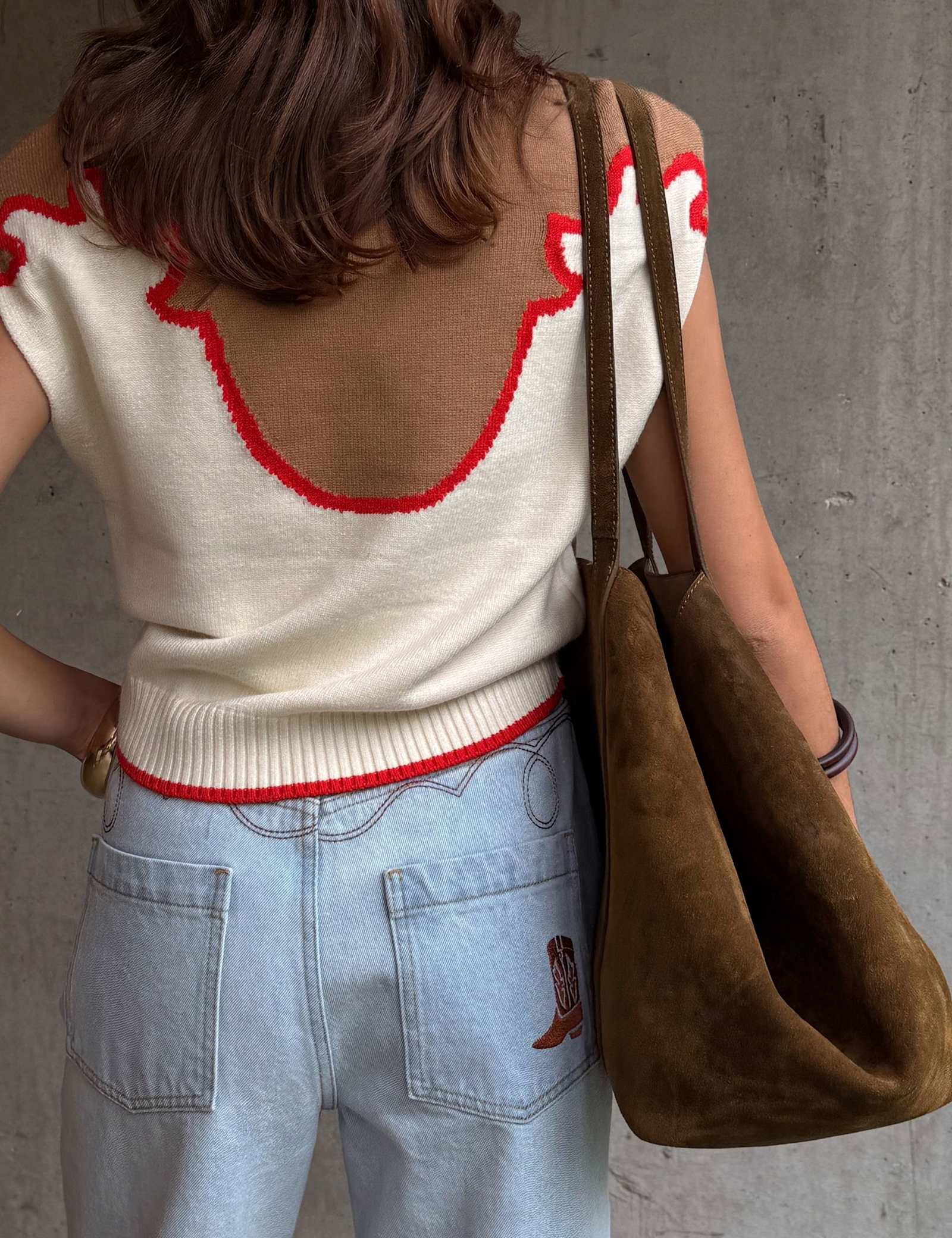 Cowgirl Knitted Tank Top - image 2