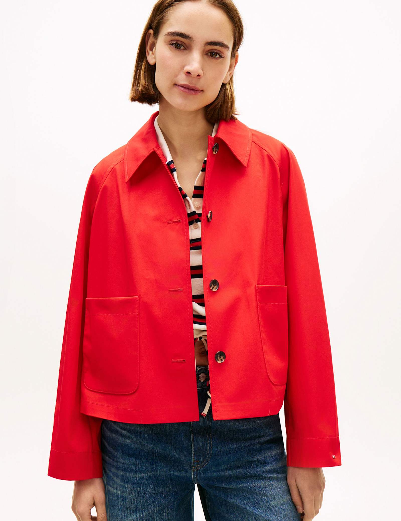 Pure Cotton Lightweight Short Jacket - image 2