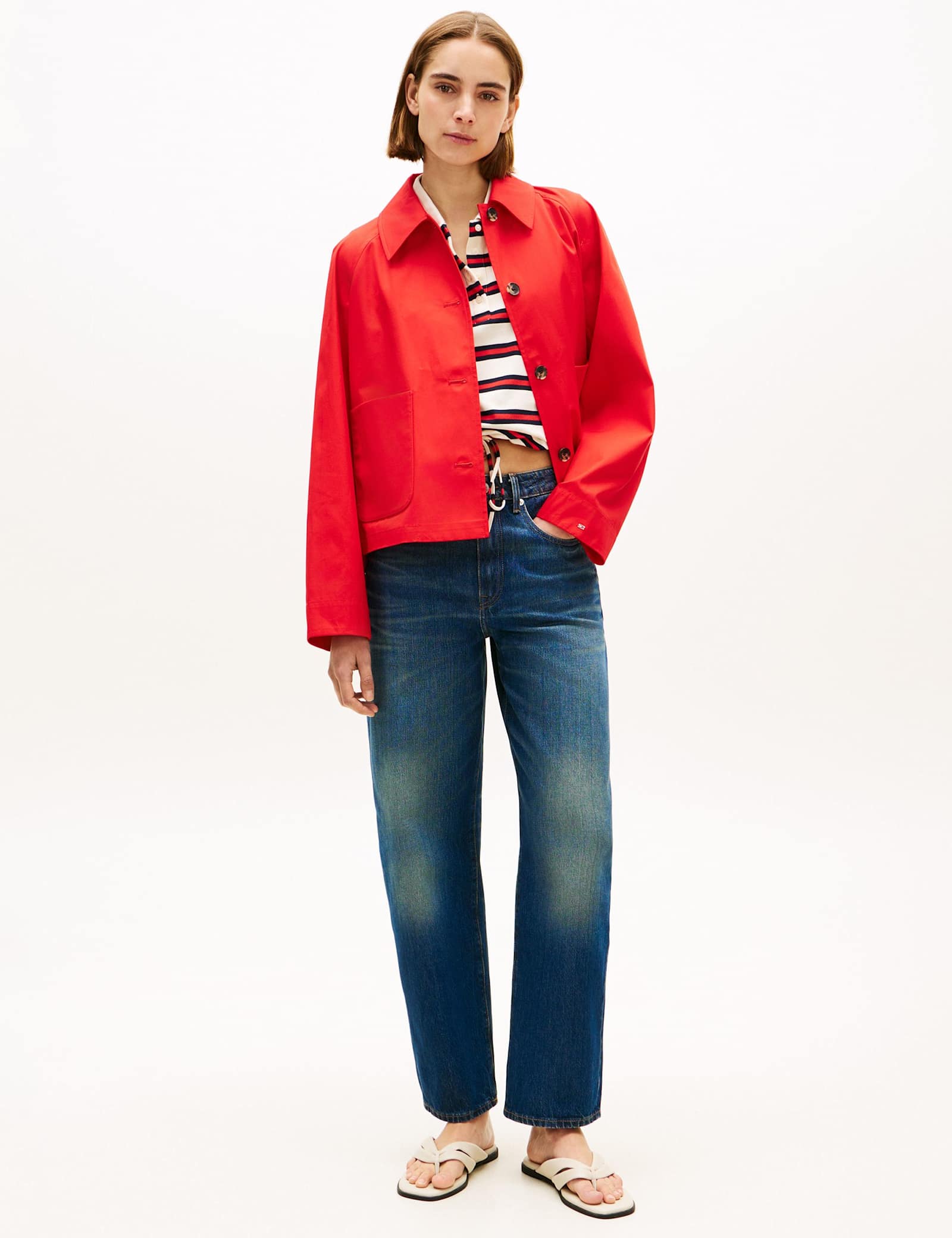 Pure Cotton Lightweight Short Jacket - image 4