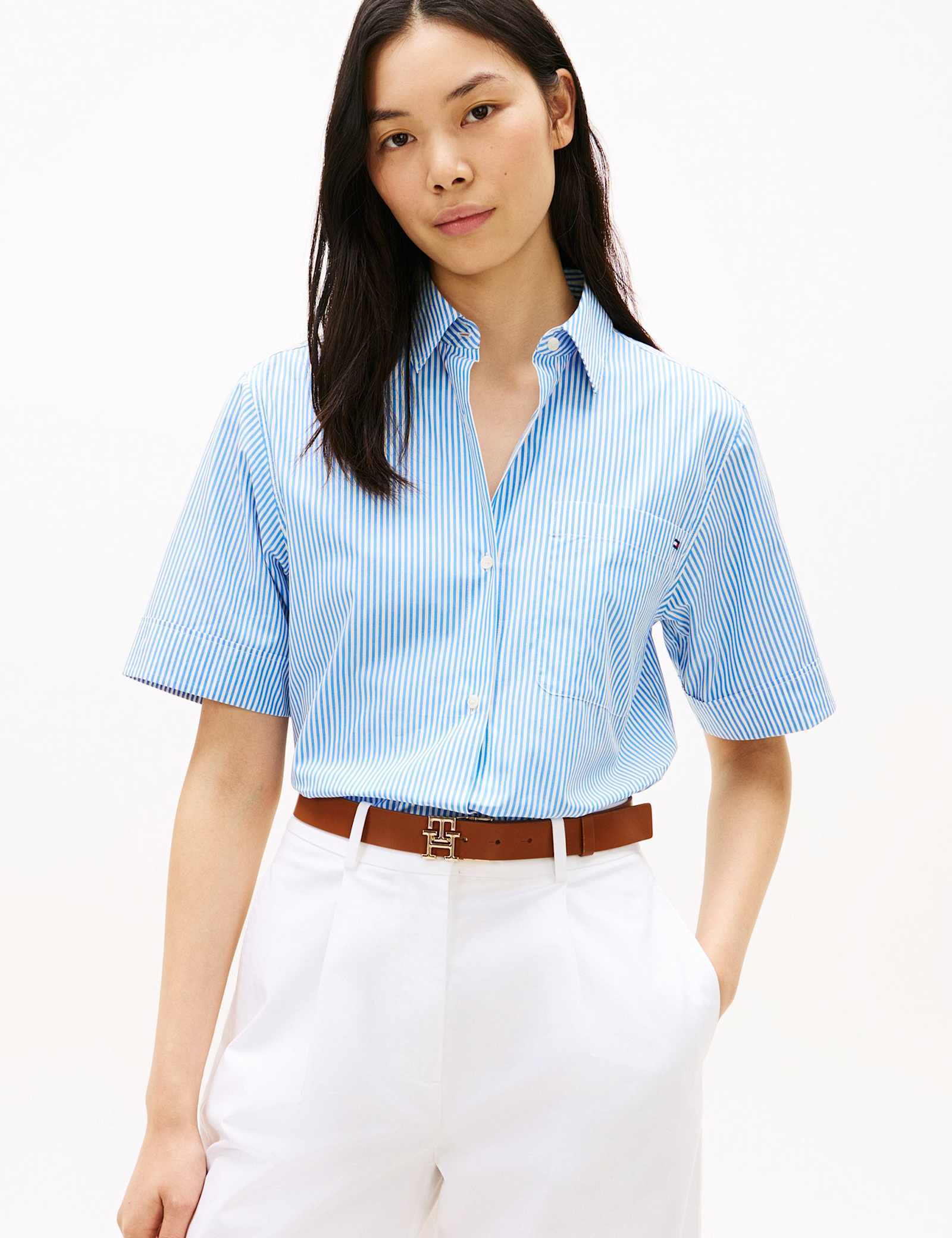 Pure Cotton Poplin Shirt - image 4