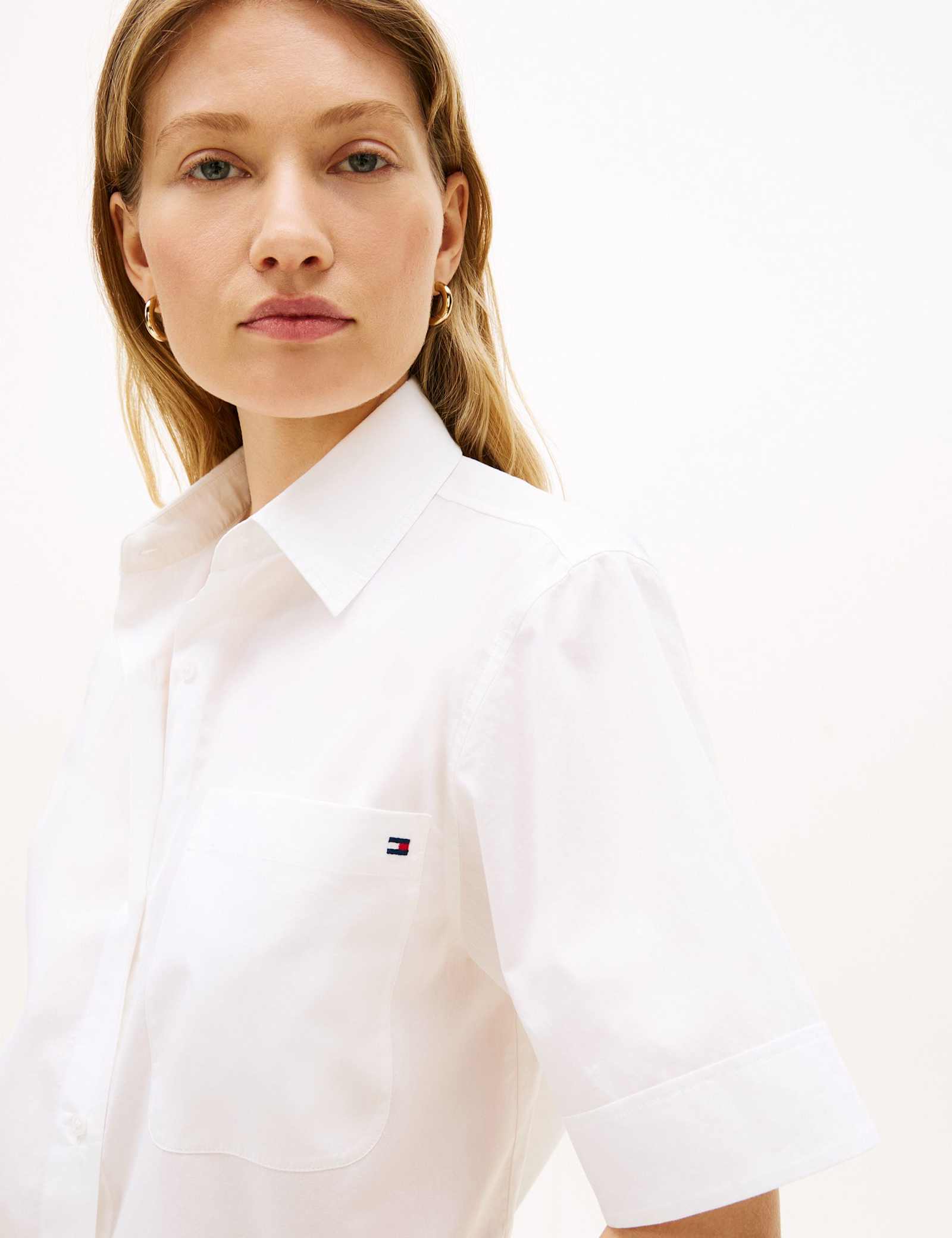 Pure Cotton Poplin Shirt - image 5