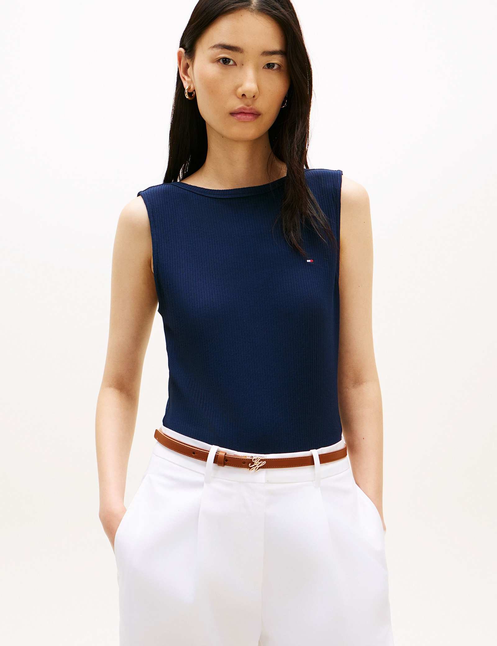 Ribbed Slim Fit Tank Top - image 3