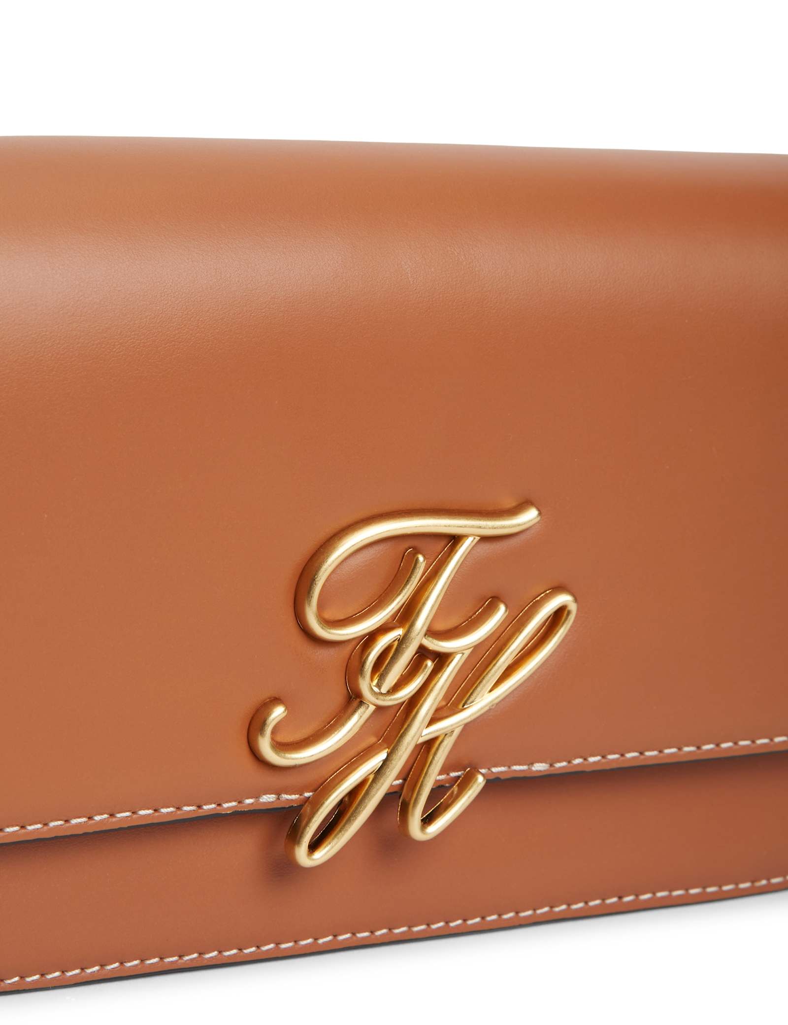 Script Leather Cross Body Bag - image 3