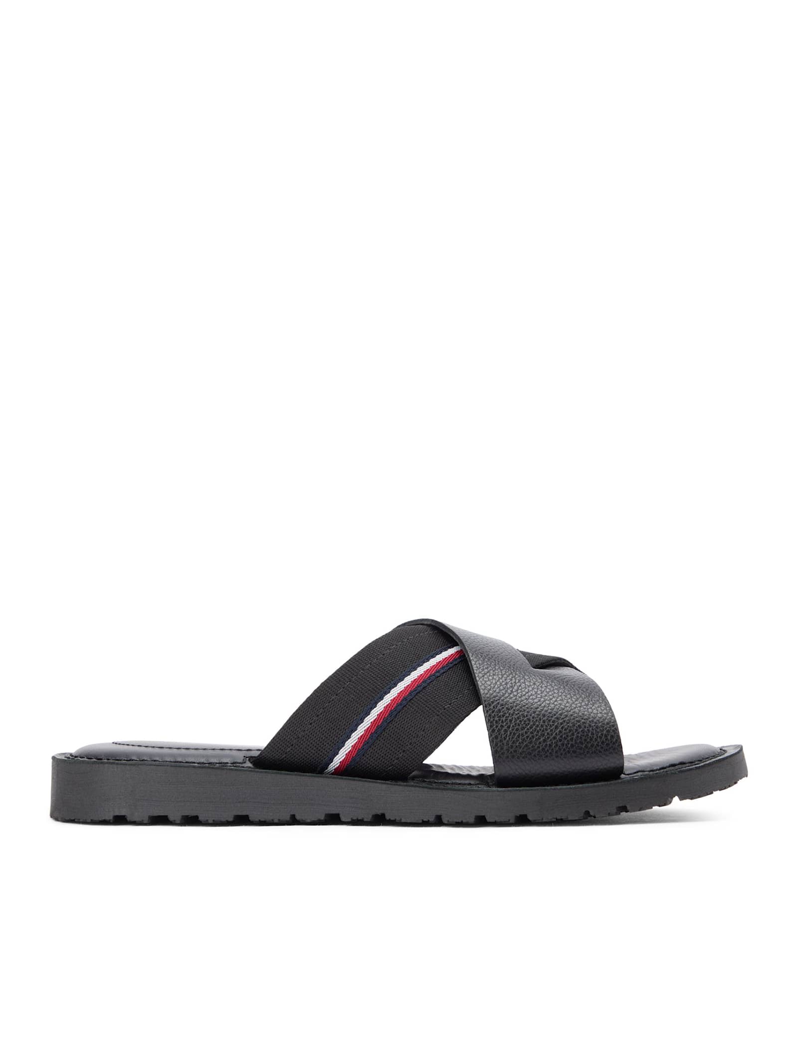 Core Leather Slip On Sandals - image 1