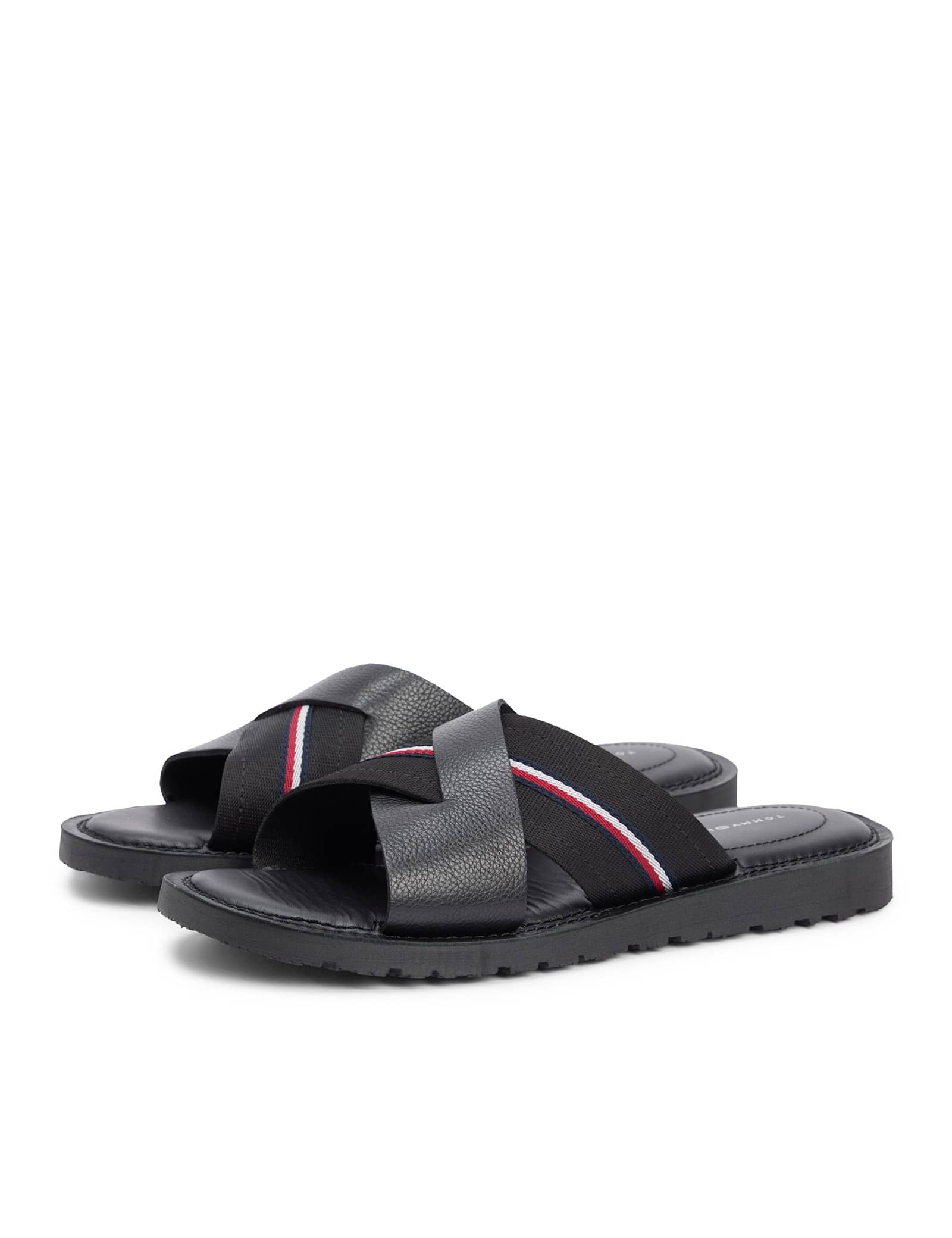 Core Leather Slip On Sandals - image 4