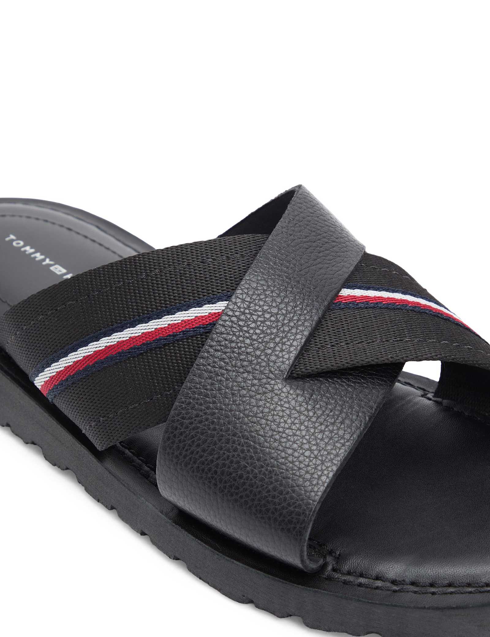 Core Leather Slip On Sandals - image 2