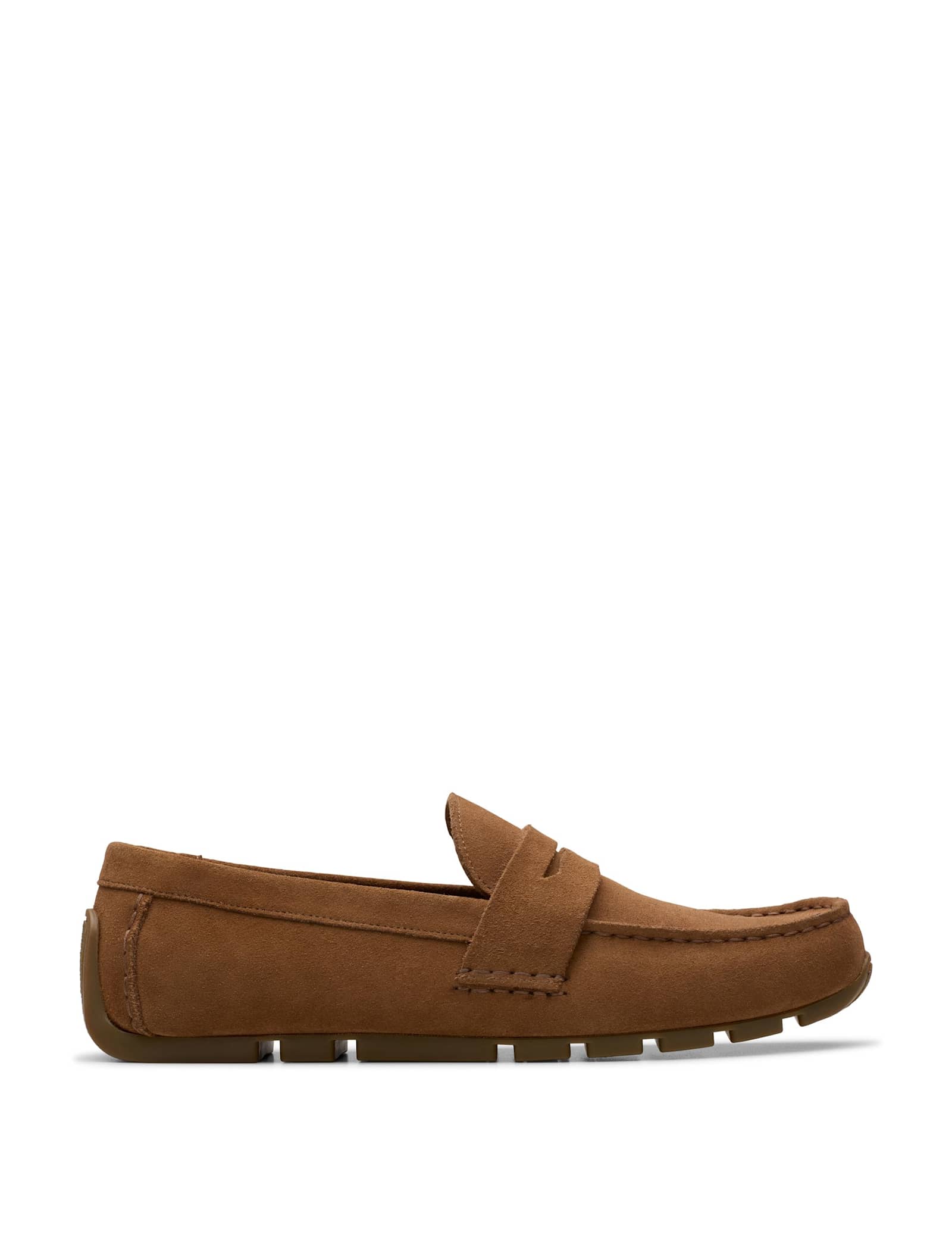 Wide Fit Suede Slip On Loafers - image 2