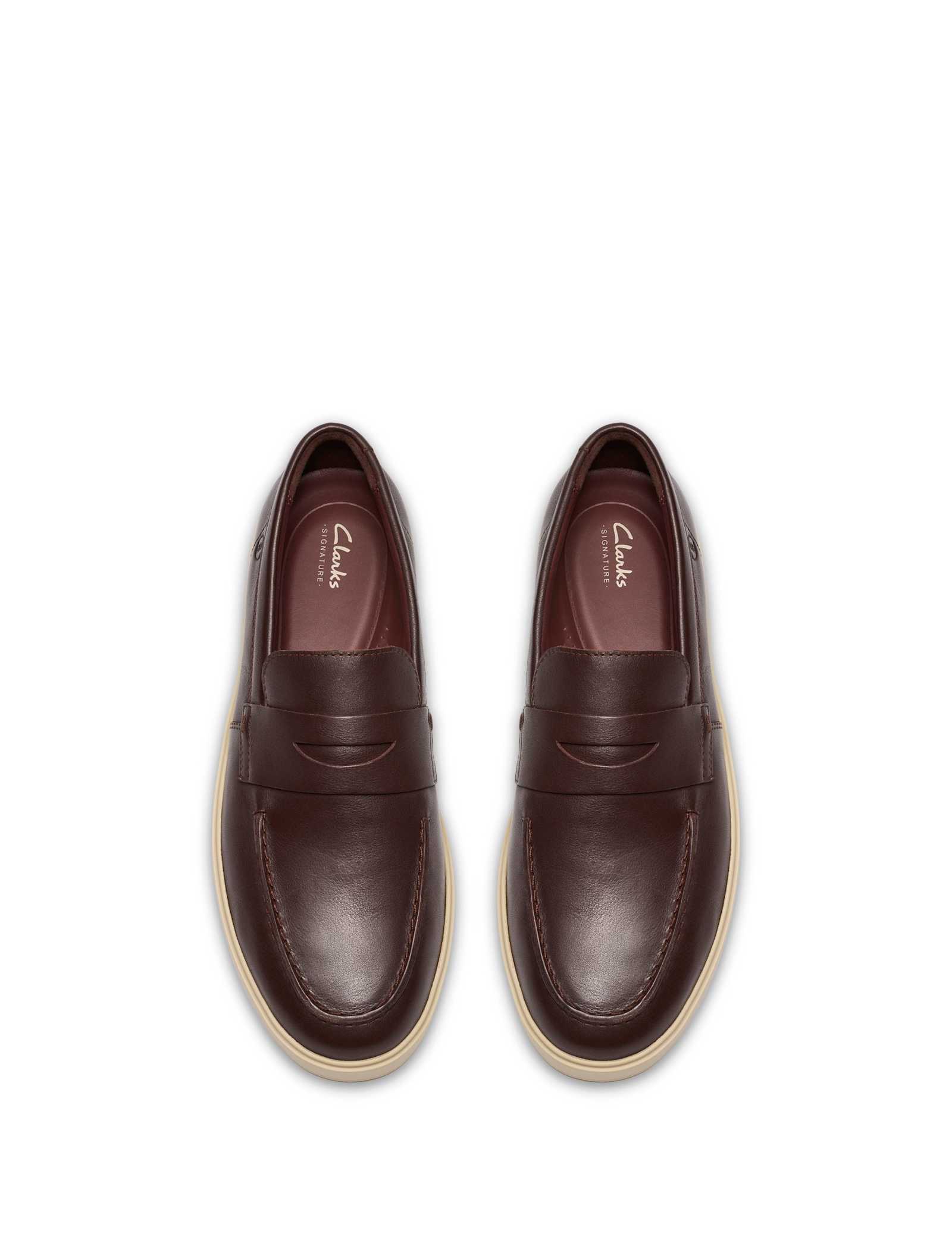 Wide Fit Leather Slip On Loafers - image 4