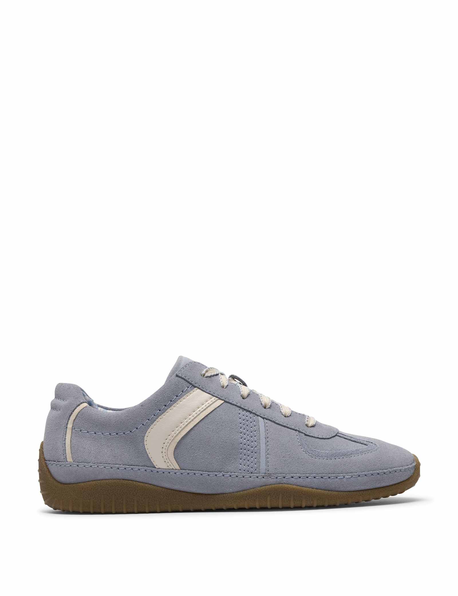 Suede Lace Up Trainers - image 1