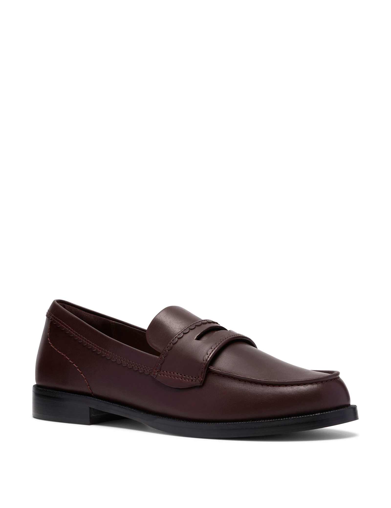Leather Flat Loafers - image 4