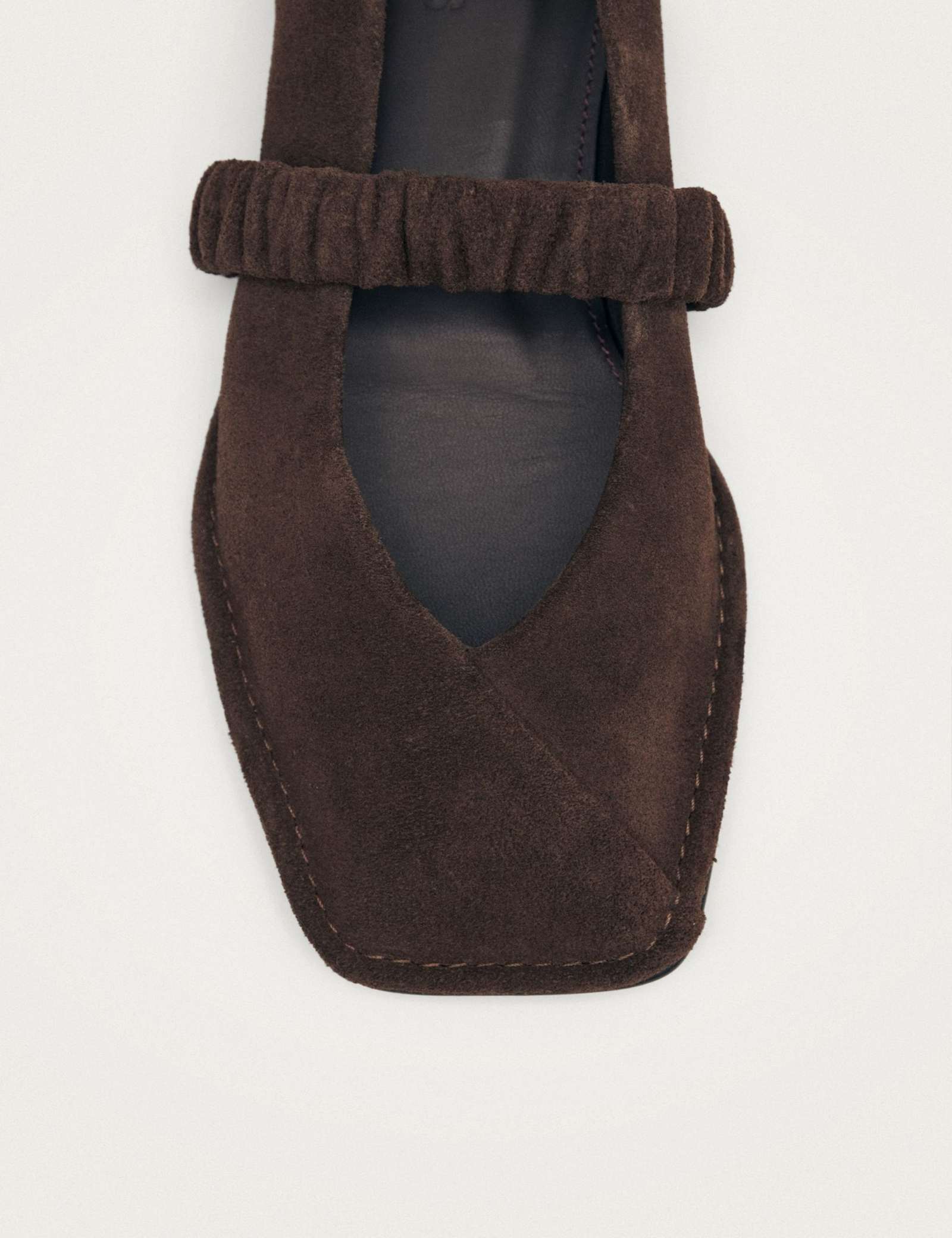 Suede Slip On Flat Pumps - image 2