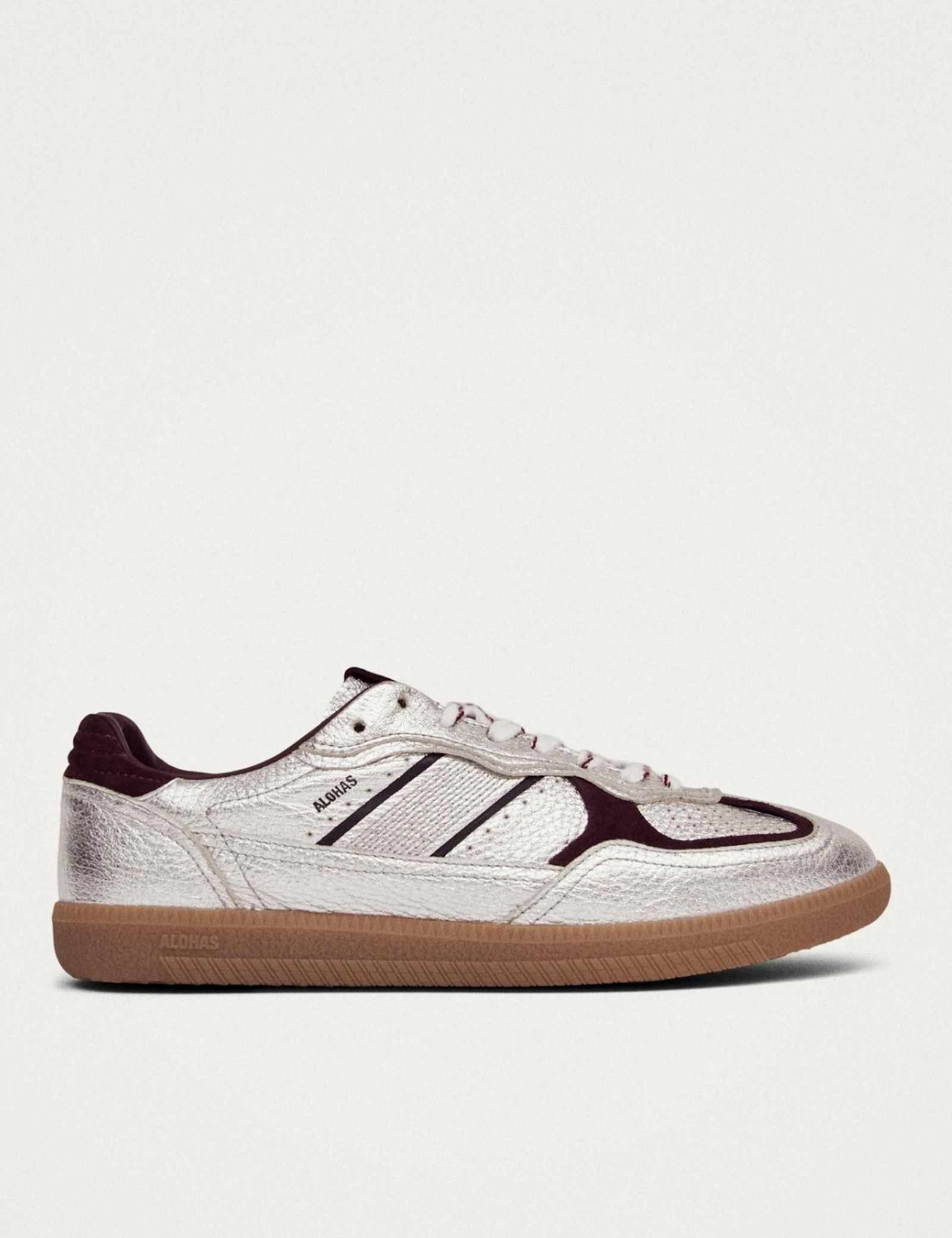 Leather Lace Up Trainers - image 1