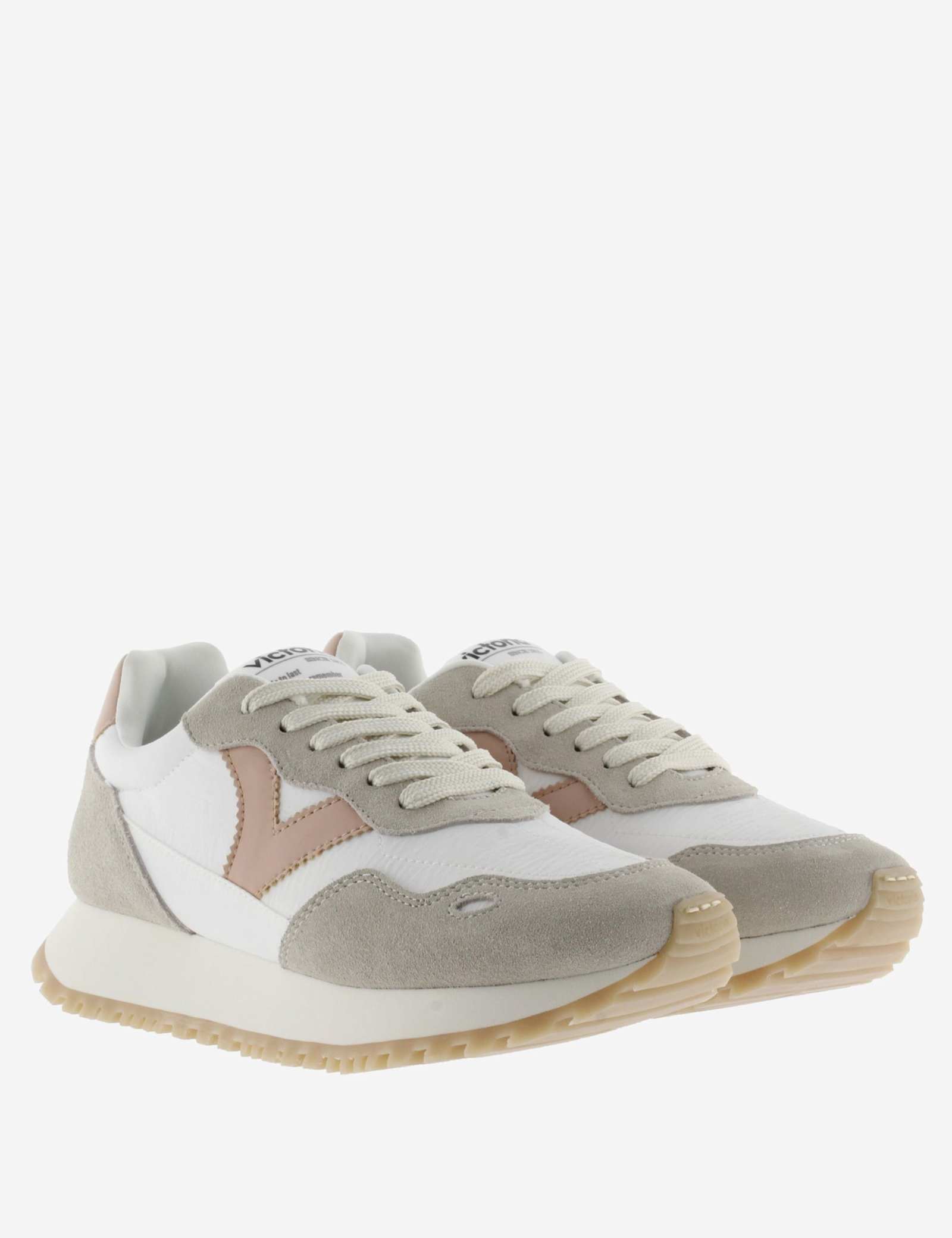 Lace Up Colour Block Trainers - image 4