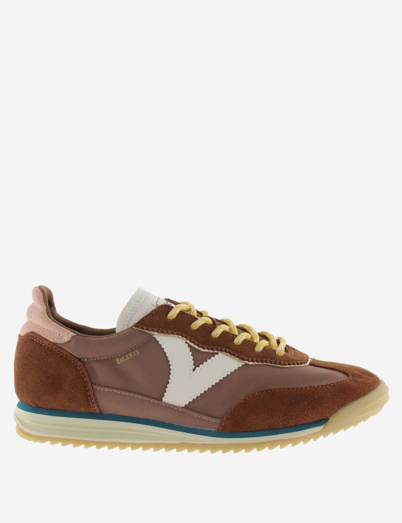 Suede Panel Trainers - image 1