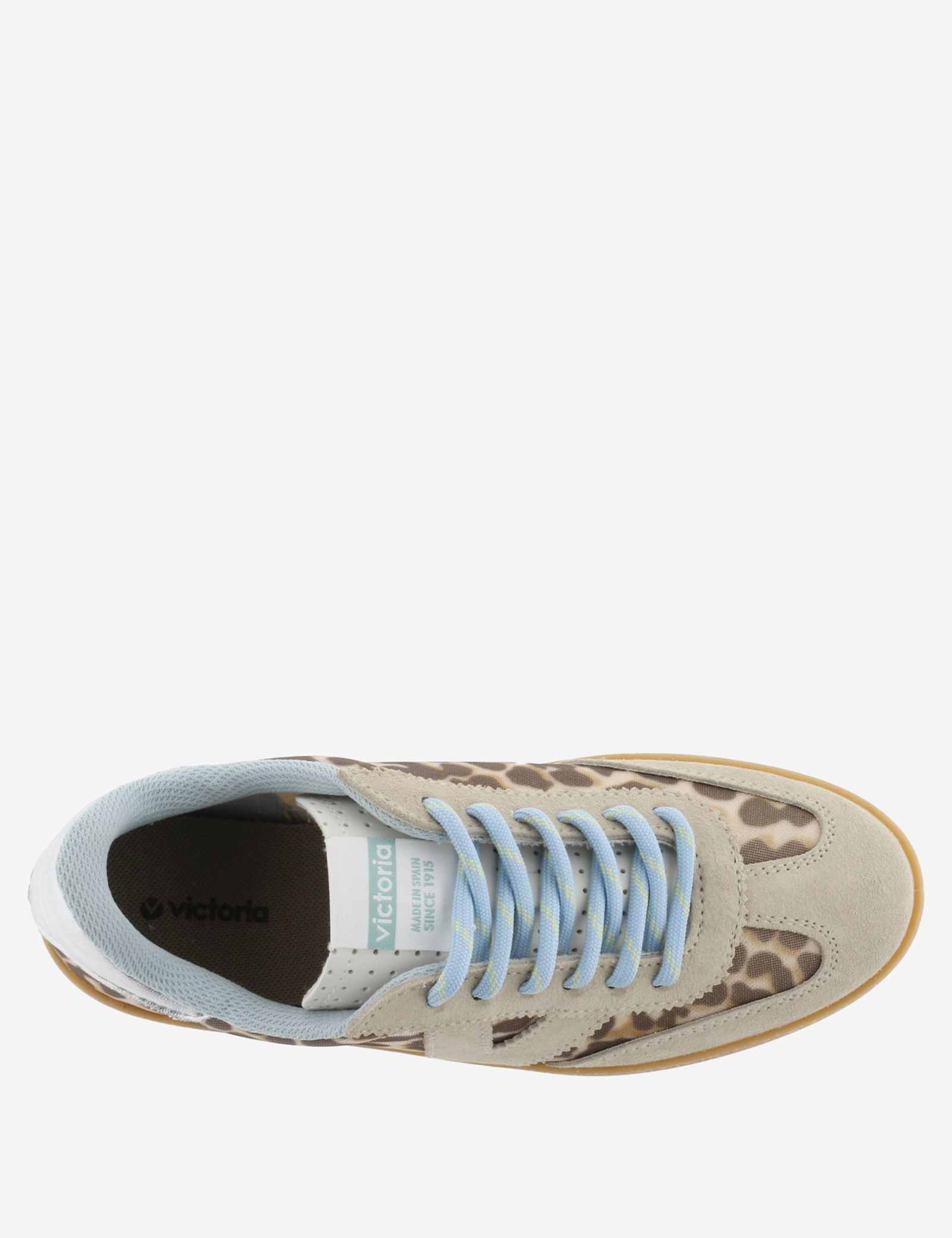 Leopard Print Cup Sole Trainers - image 5