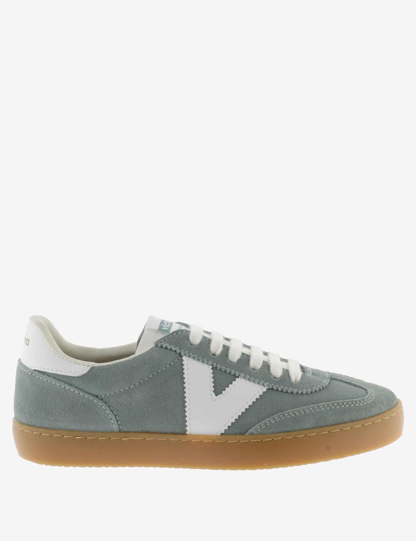 Suede Cup Sole Trainers - image 2