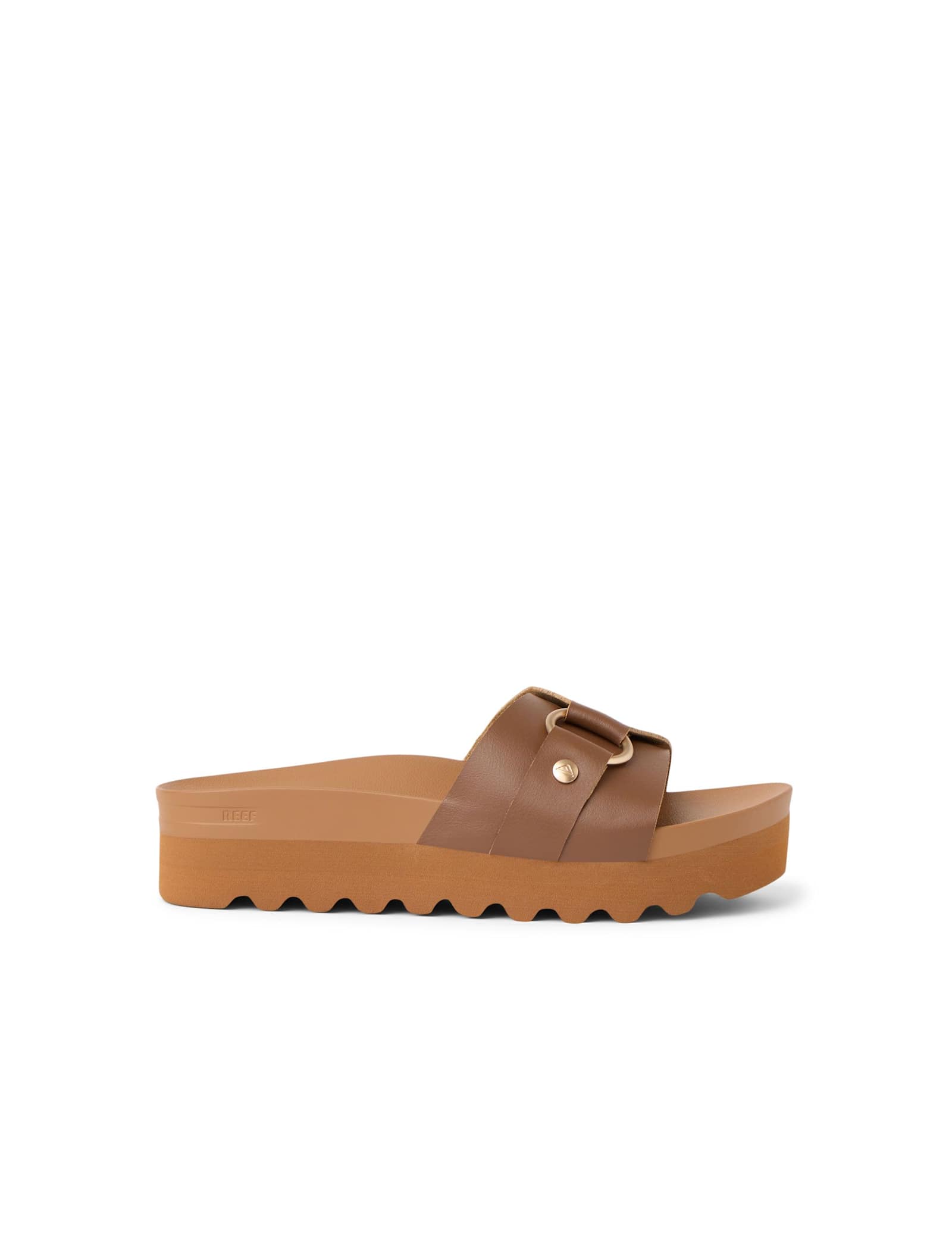 Vista Sadie Buckle Flatform Sliders - image 1