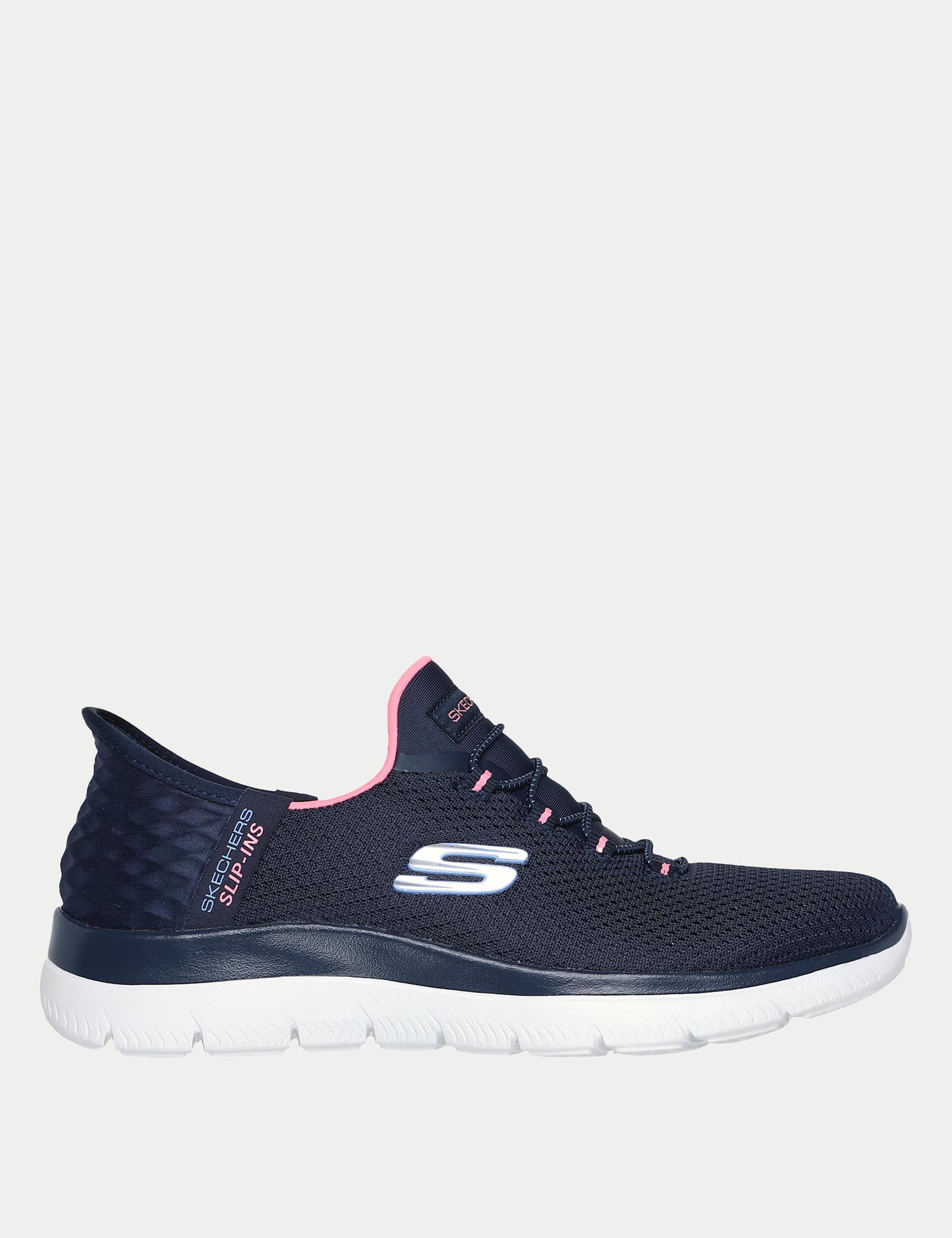 Wide Fit Summits Diamond Dream Slip In Trainers - image 2